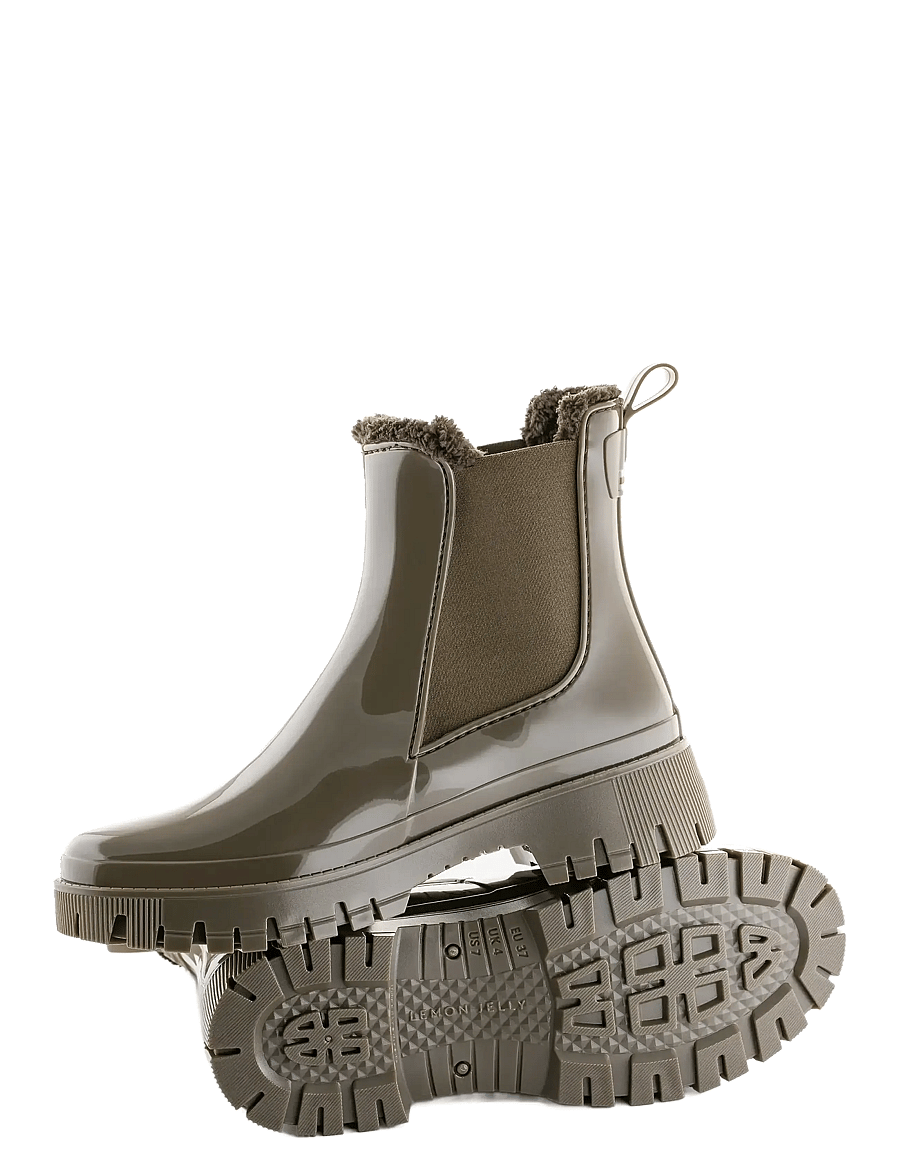 Lemon Jelly - COLDEN MILITARY GREEN - platte enkellaarsjes - military green - 3