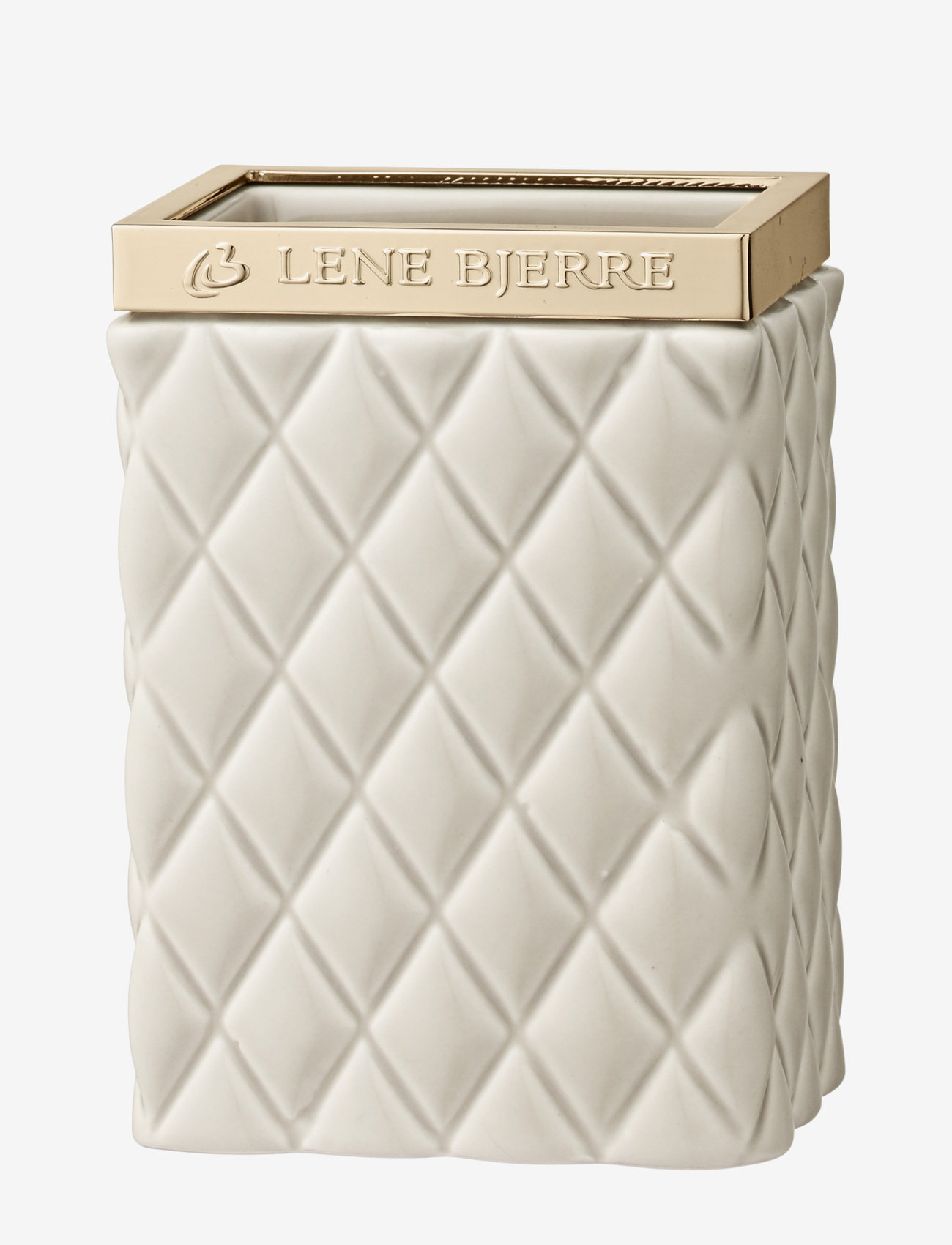 Lene Bjerre - Portia tumbler - support de brosse à dents - camel/gold - 1