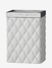 Lene Bjerre - Portia tandkrus H11 cm. - laveste priser - white/silver - 0