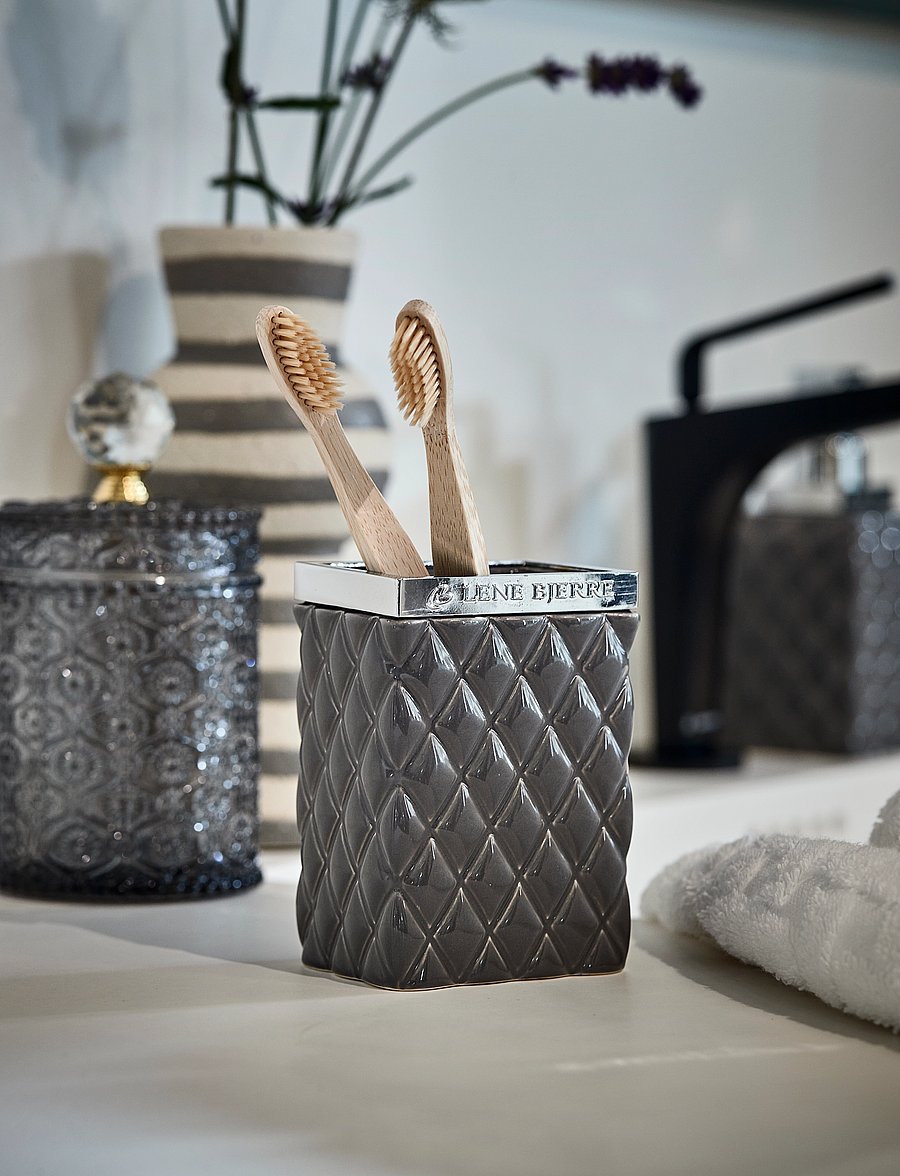 Lene Bjerre - Portia tumbler - hambaharjahoidjad - m. grey/silver - 1