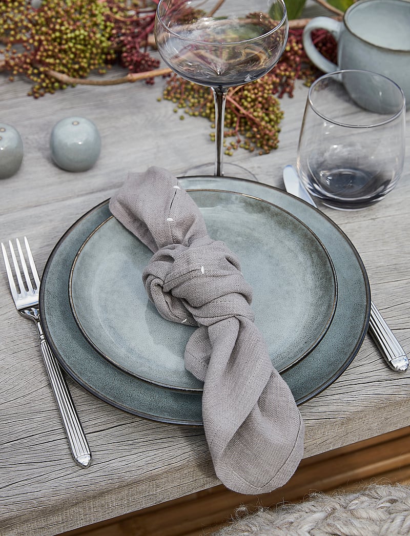 Lene Bjerre - Amera dinner plate - praetaldrikud - grey - 1