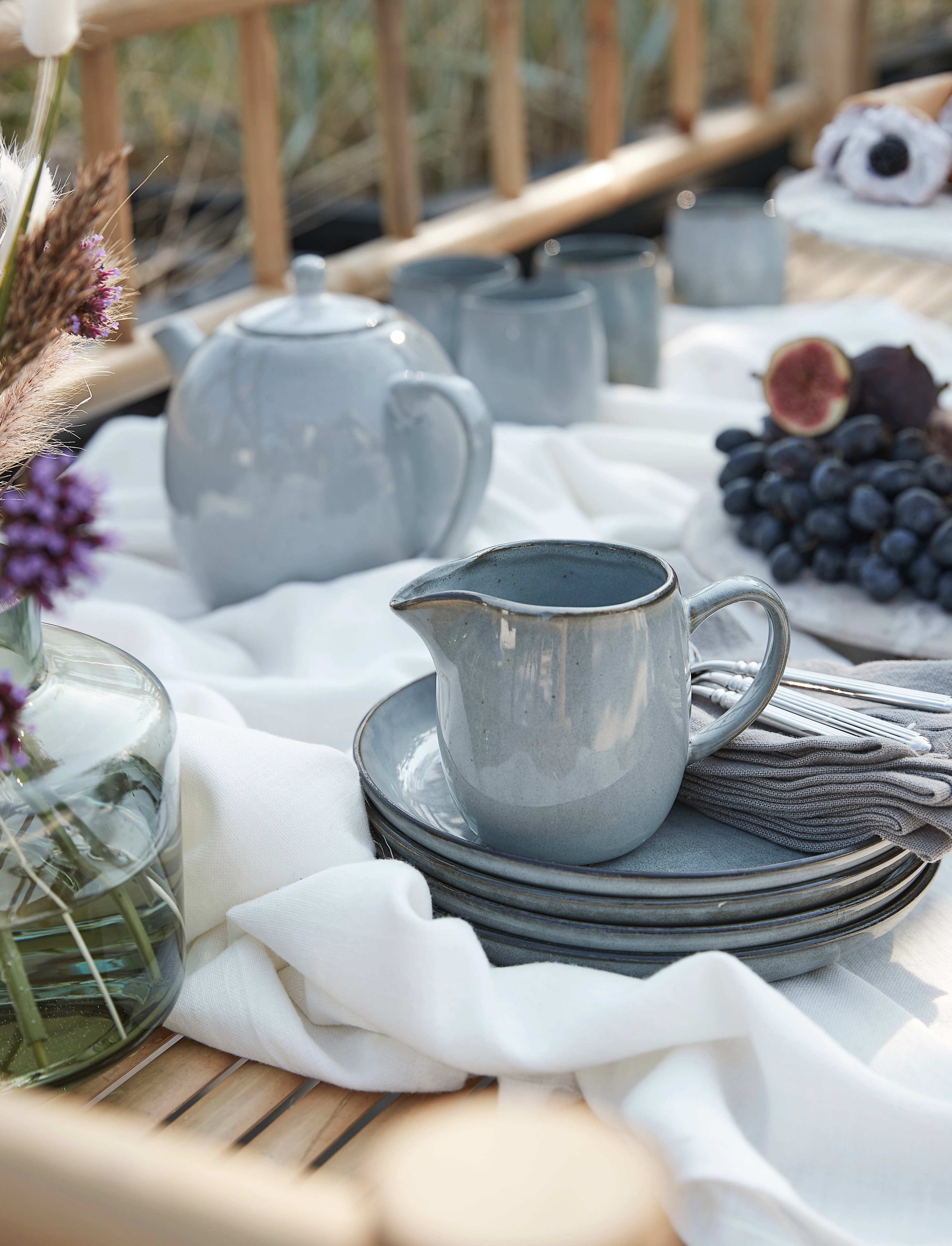 Lene Bjerre - Amera jug - milchkännchen - grey - 2