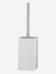 Portia toiletbørsteholder H39 cm. - WHITE/SILVER