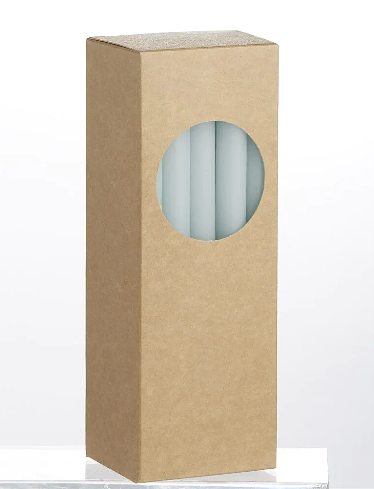 Lene Bjerre - Basic small taper candle H16.5 cm. - najniższe ceny - glacier mint - 1