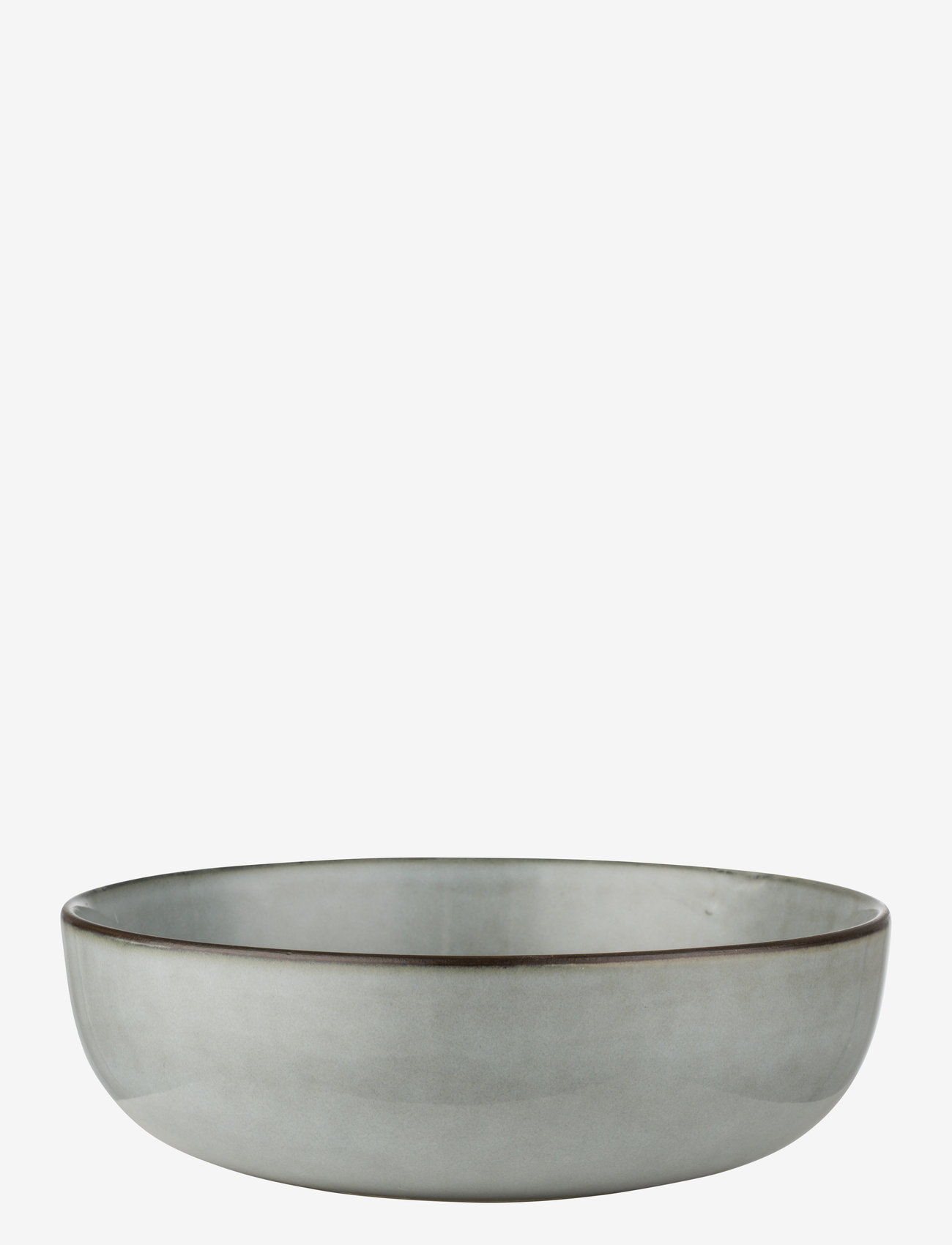 Lene Bjerre - Amera bowl 4pack - djupa tallrikar - grey - 0