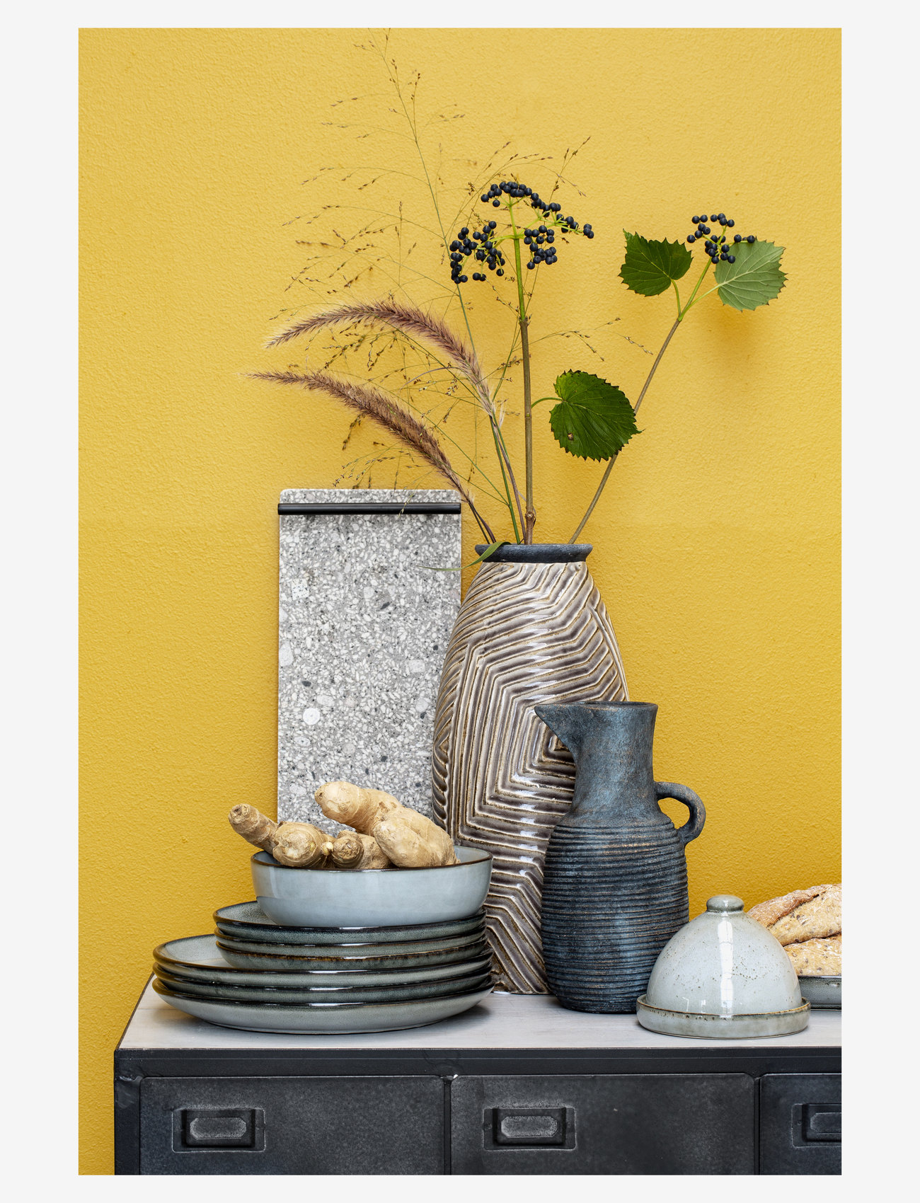 Lene Bjerre - Amera bowl - müslischalen - grey - 1