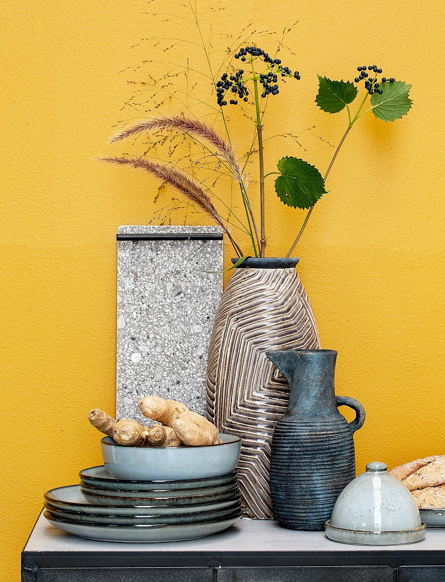 Lene Bjerre - Amera bowl - müslischalen - grey - 0