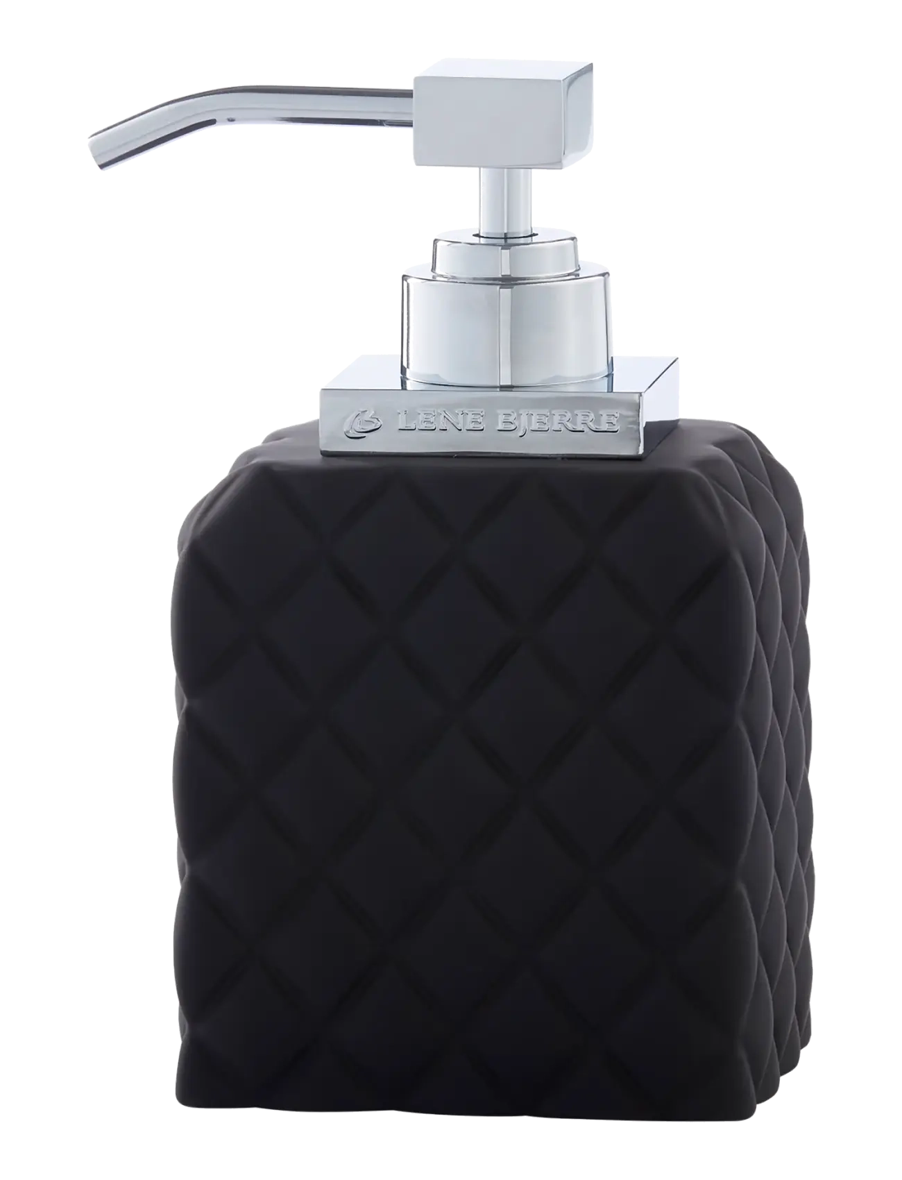 Lene Bjerre Portia dispenser - Badezimmer - BLACK/SILVER / black