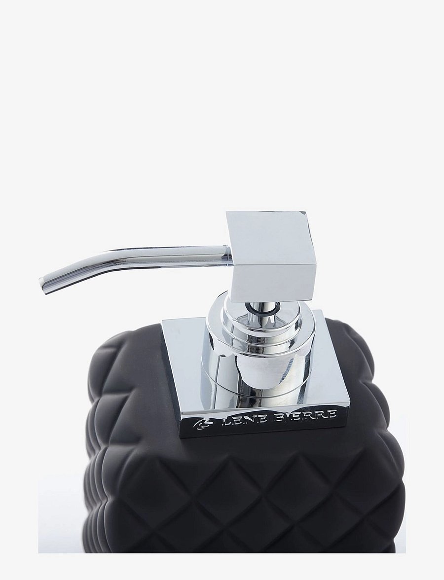 Lene Bjerre - Portia dispenser - seifenspender & seifenschalen - black/silver - 1