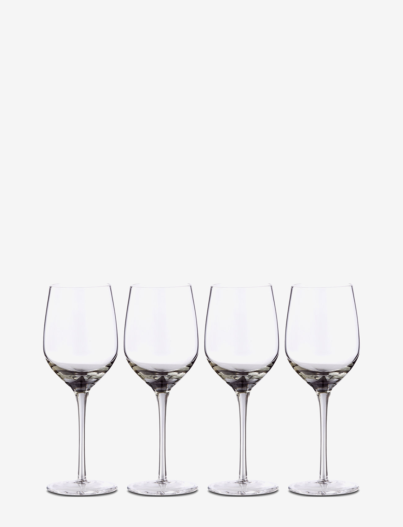 Lene Bjerre - Victorinne white wine glass 32 cl. 4pack - white wine glasses - smoke - 0