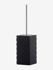 Portia toiletbørsteholder H39 cm. - BLACK/SILVER