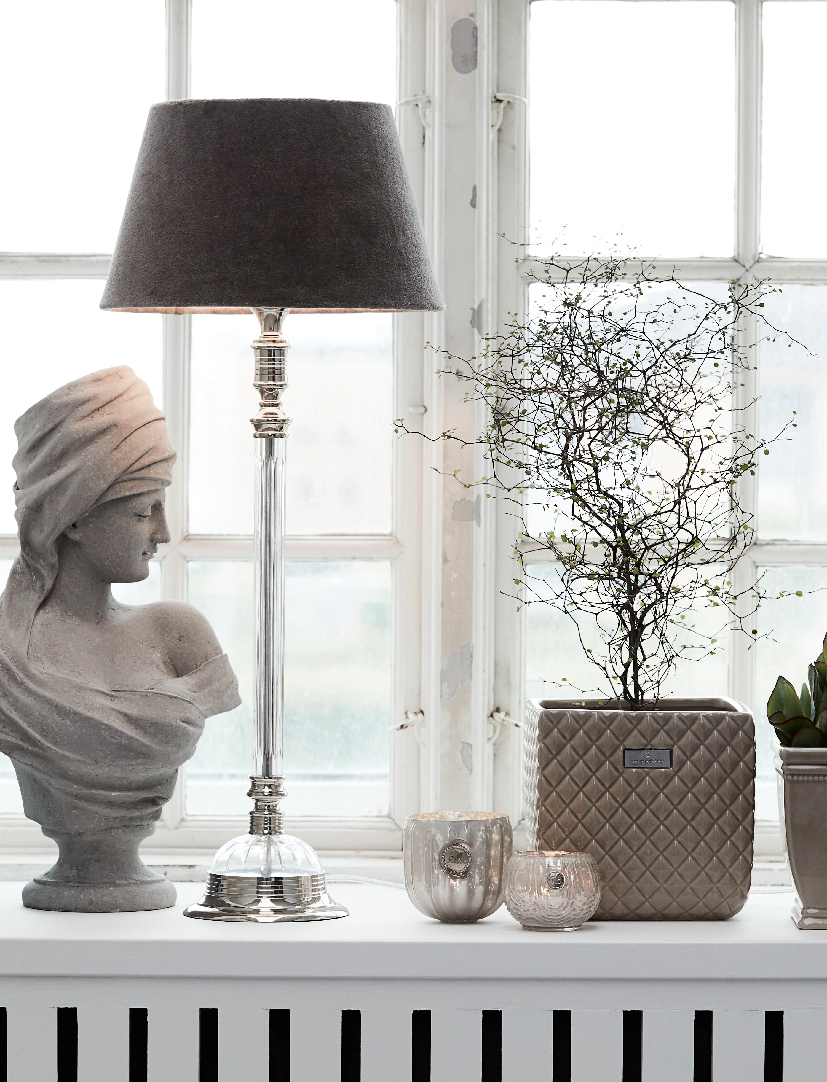 Lene Bjerre - Portia Ceramics flower pot - pure cashmere - 2