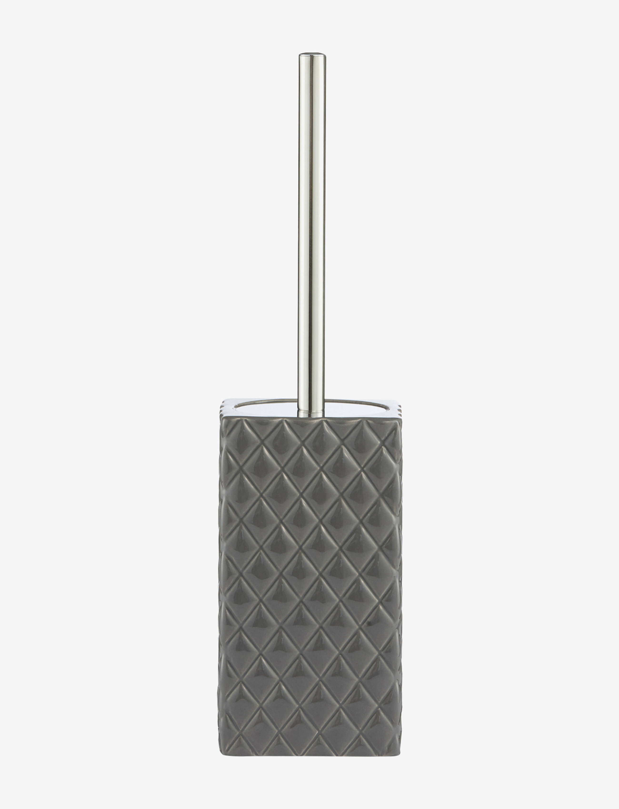 Lene Bjerre Portia toilet brush - Bathroom - M. GREY/SILVER / silver