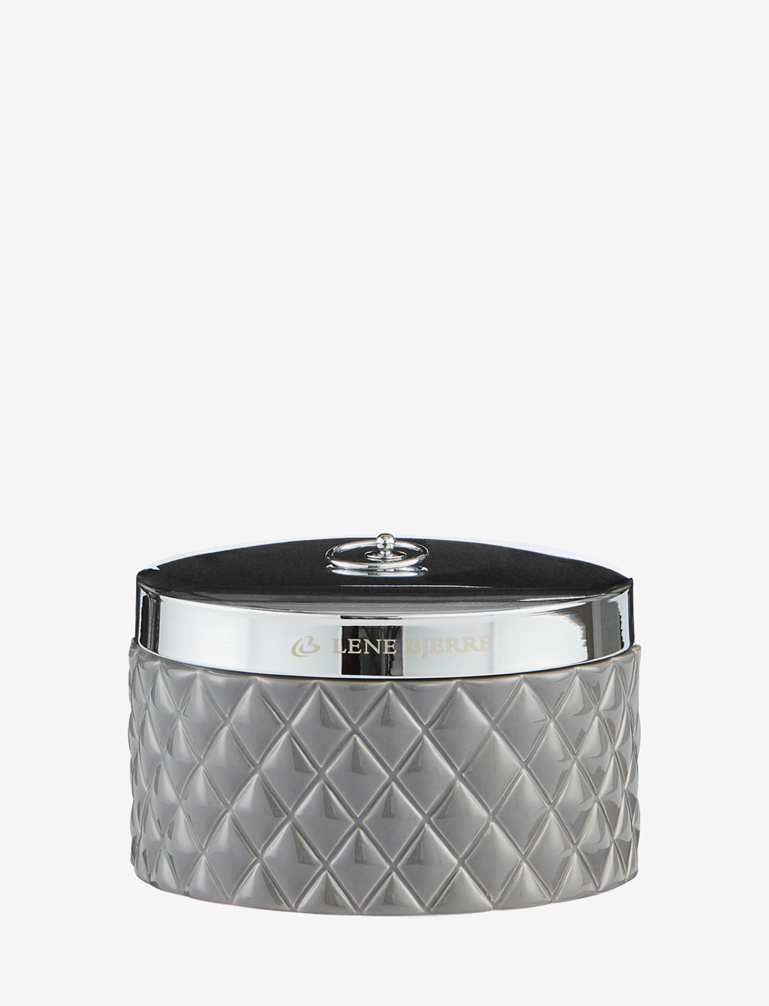 Lene Bjerre Portia jar - Interior - M. GREY/SILVER / grey