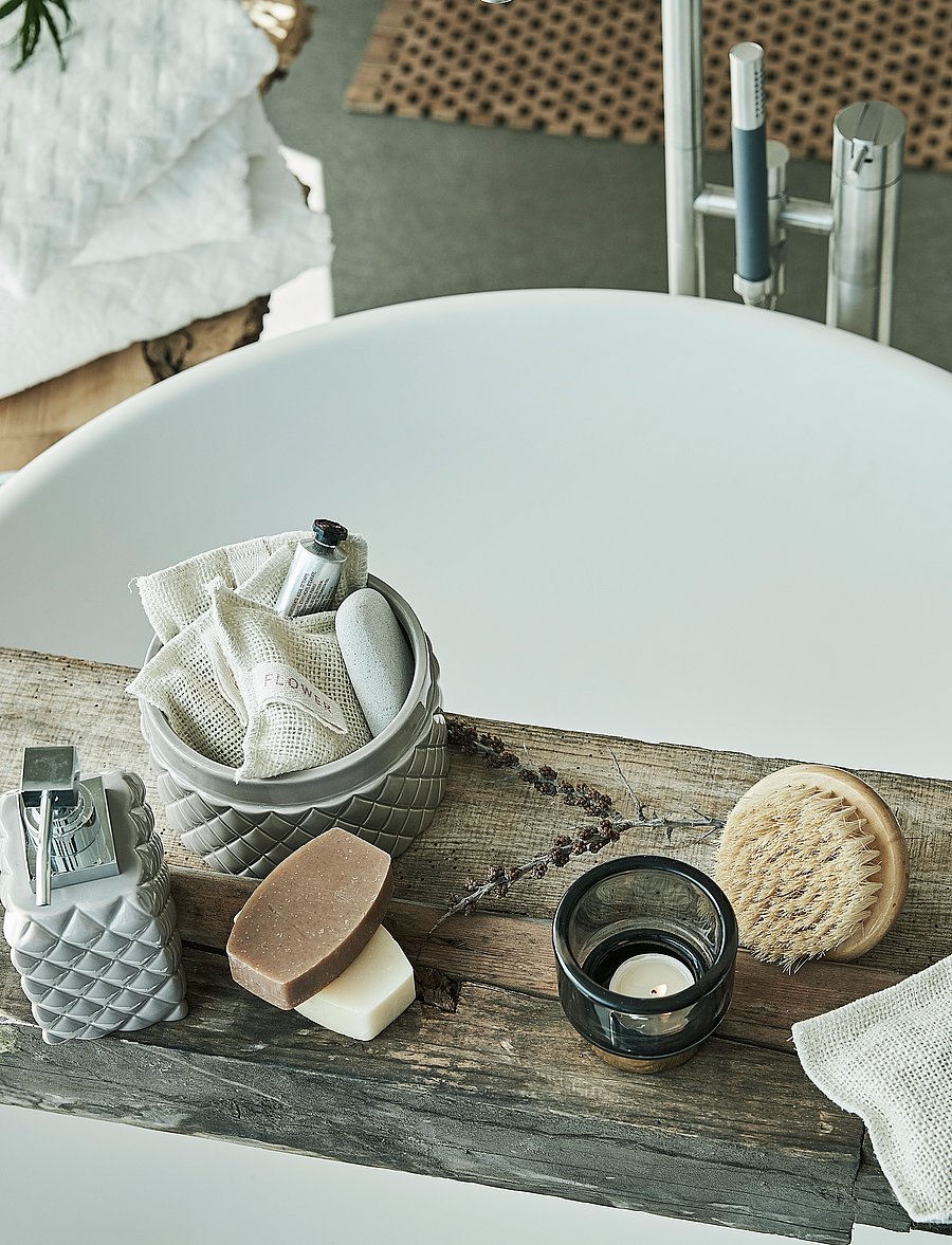 Lene Bjerre - Portia jar - aufbewahrungsboxen - m. grey/silver - 0