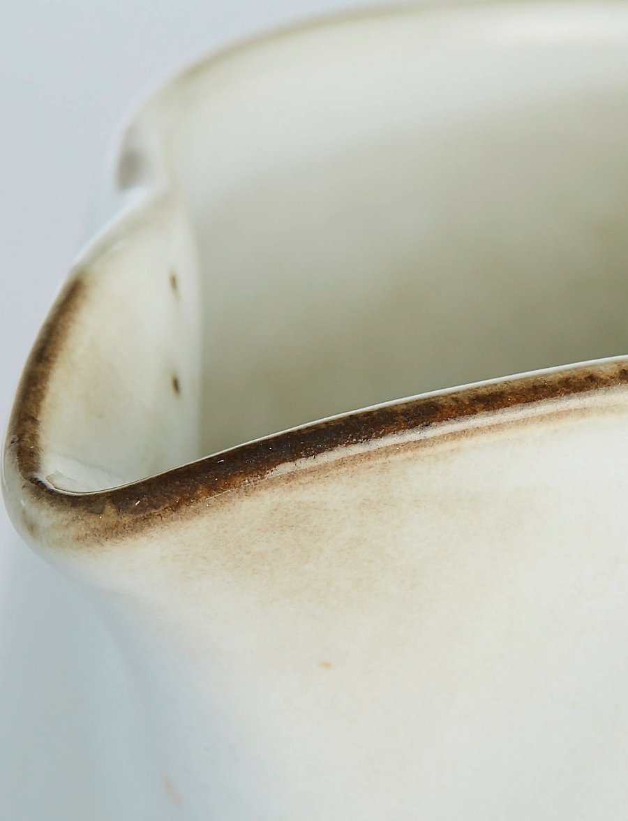 Lene Bjerre - Amera gravy boat 16.5x10x8.5 cm. White Sands - saucieren & saucenschüsseln - white - 4