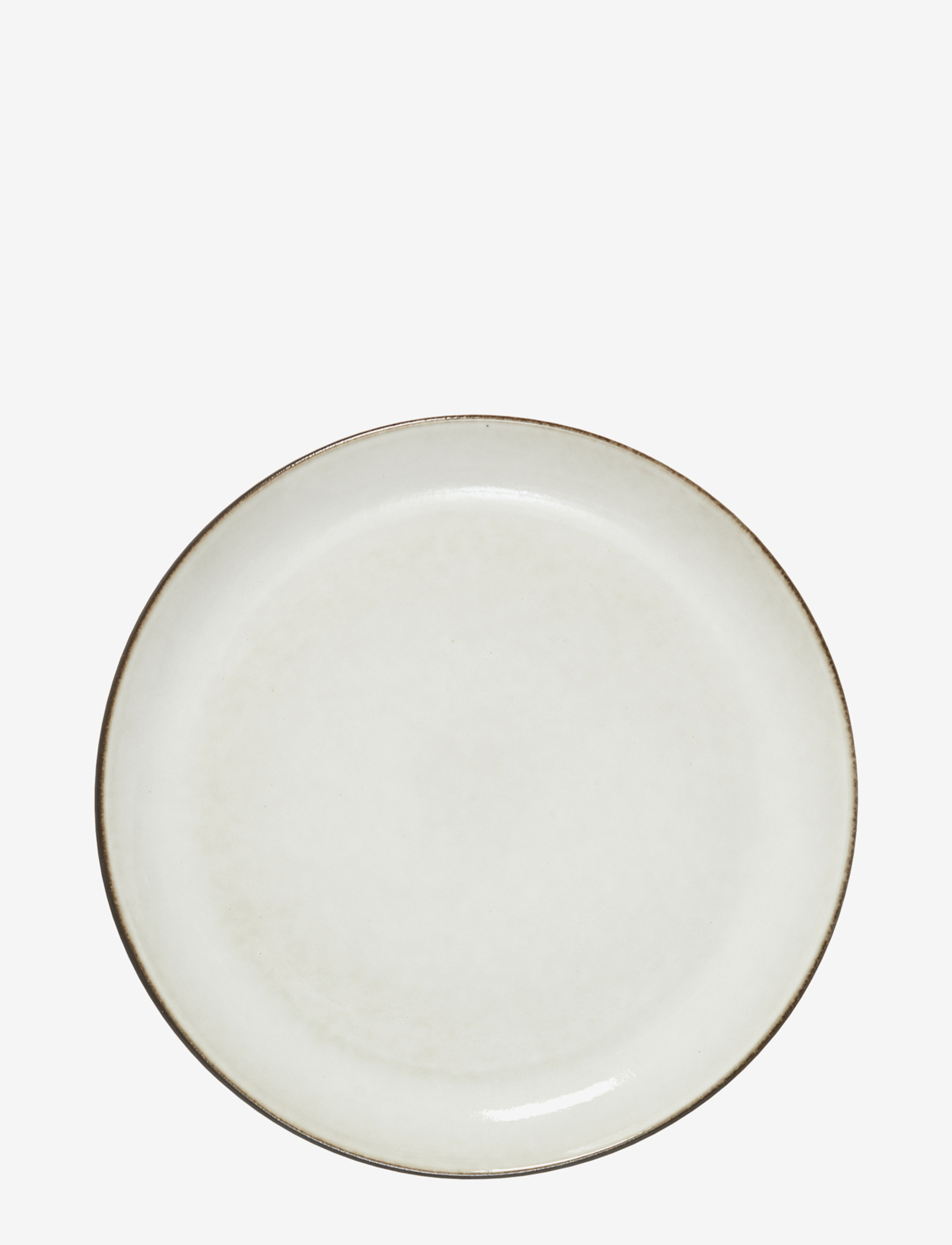 Lene Bjerre Amera Dinner Plate, Dinner Plade, Hvid, Str: Ø 26 CM