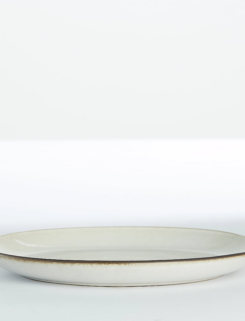 Lene Bjerre - Amera dinner plate - praetaldrikud - white sands - 0