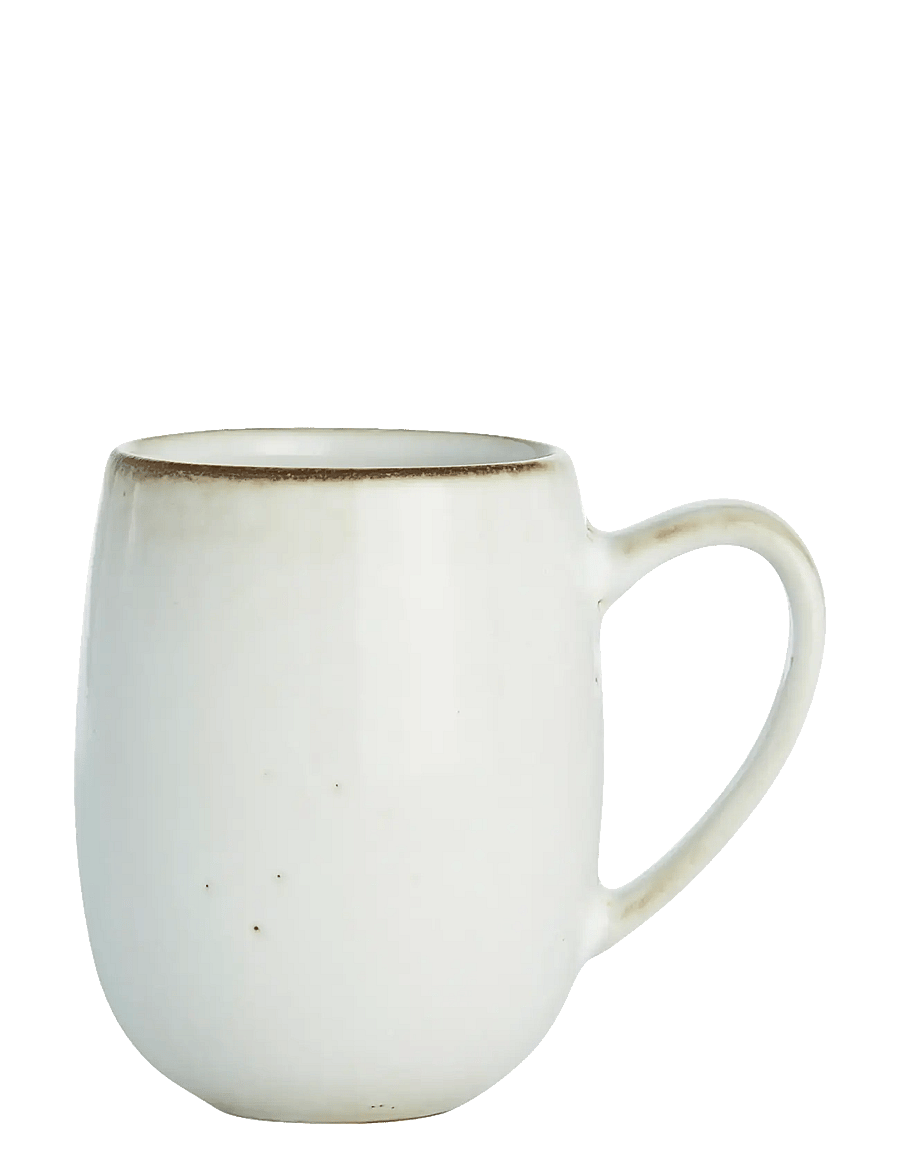 Lene Bjerre - Amera mug 10x7.5x9.5 cm. White Sands - kaffetassen - white - 1