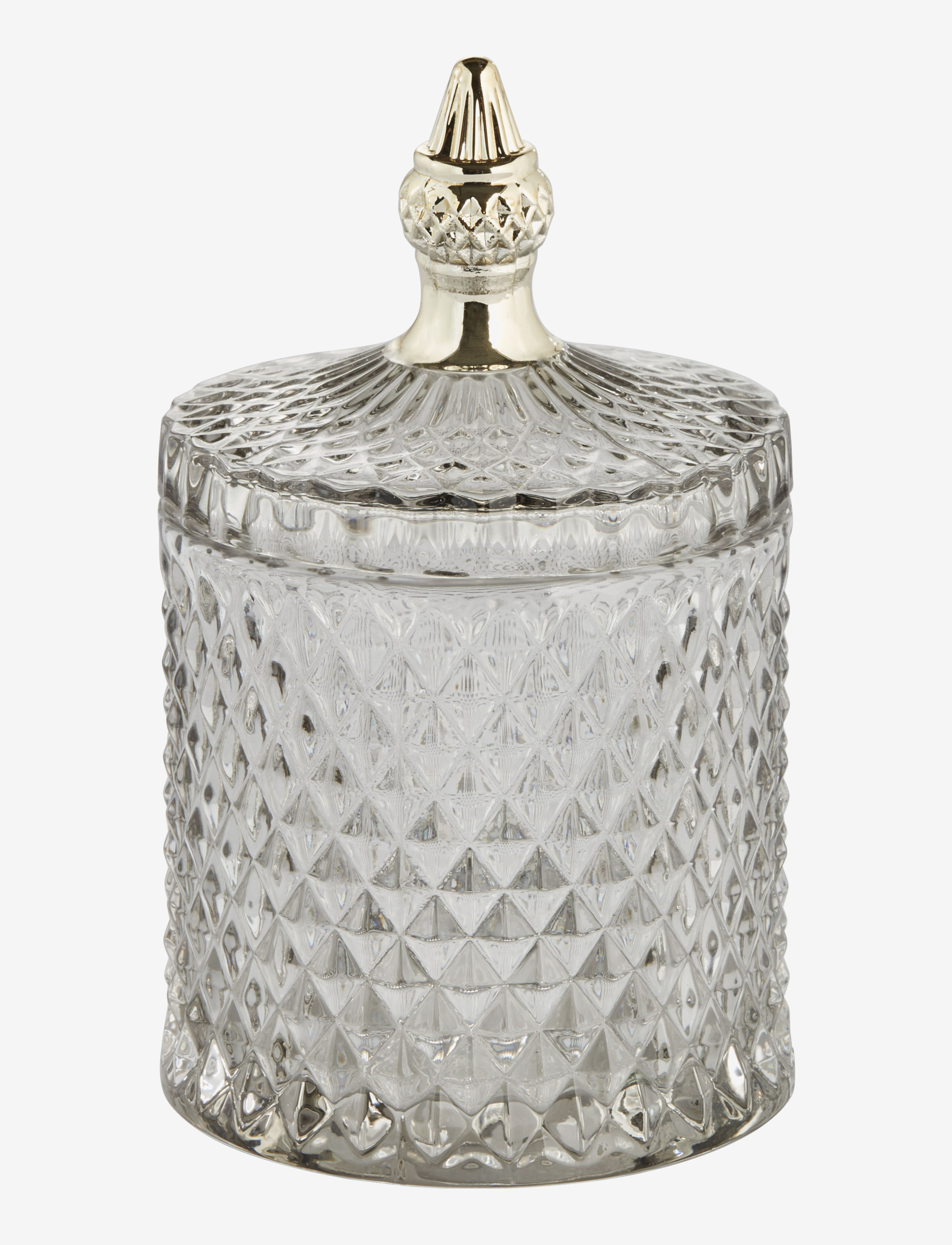 Lene Bjerre Miya jar - Interior - L.GREY/L.GOLD / clear