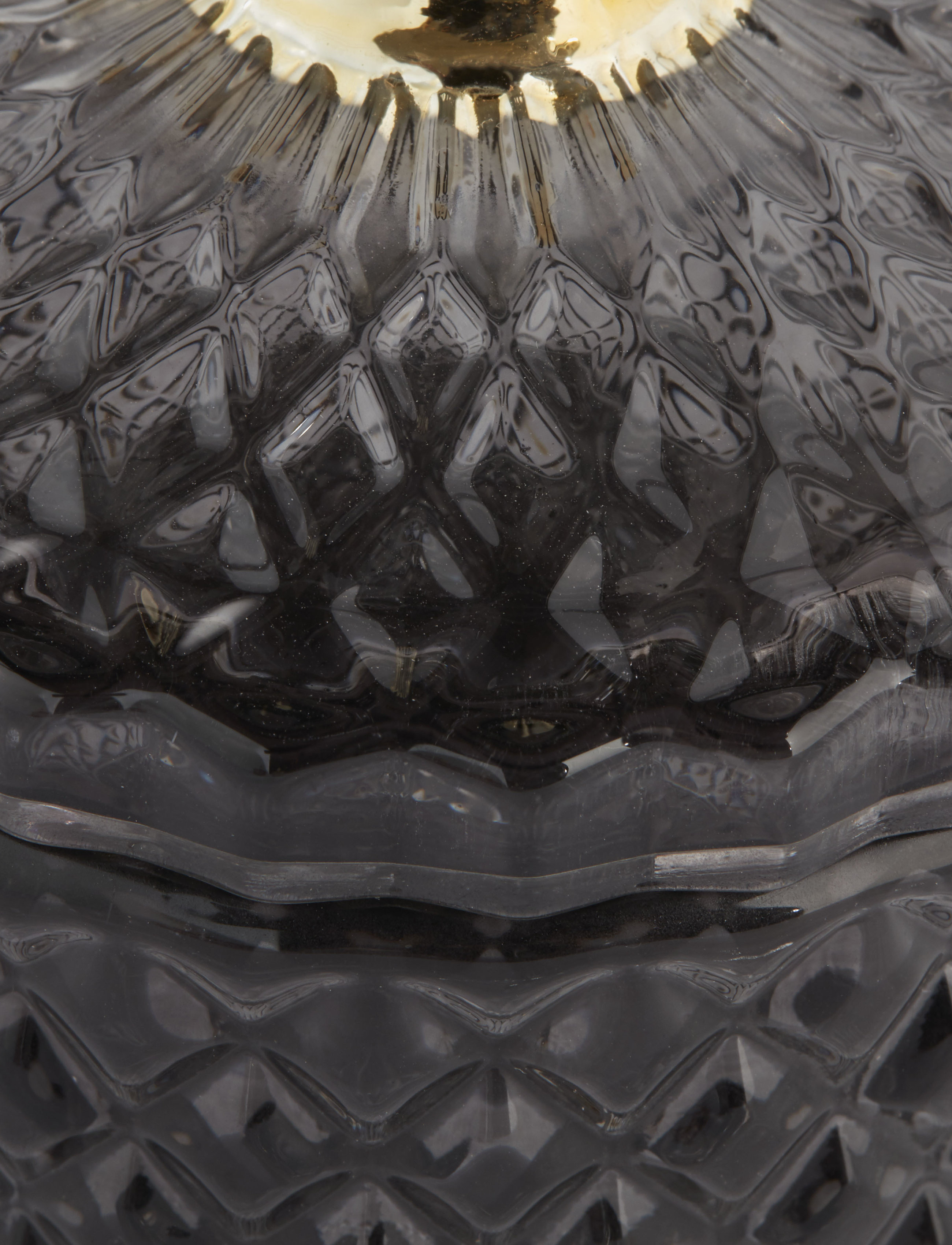Lene Bjerre - Miya jar - d. grey/l. gold - 1