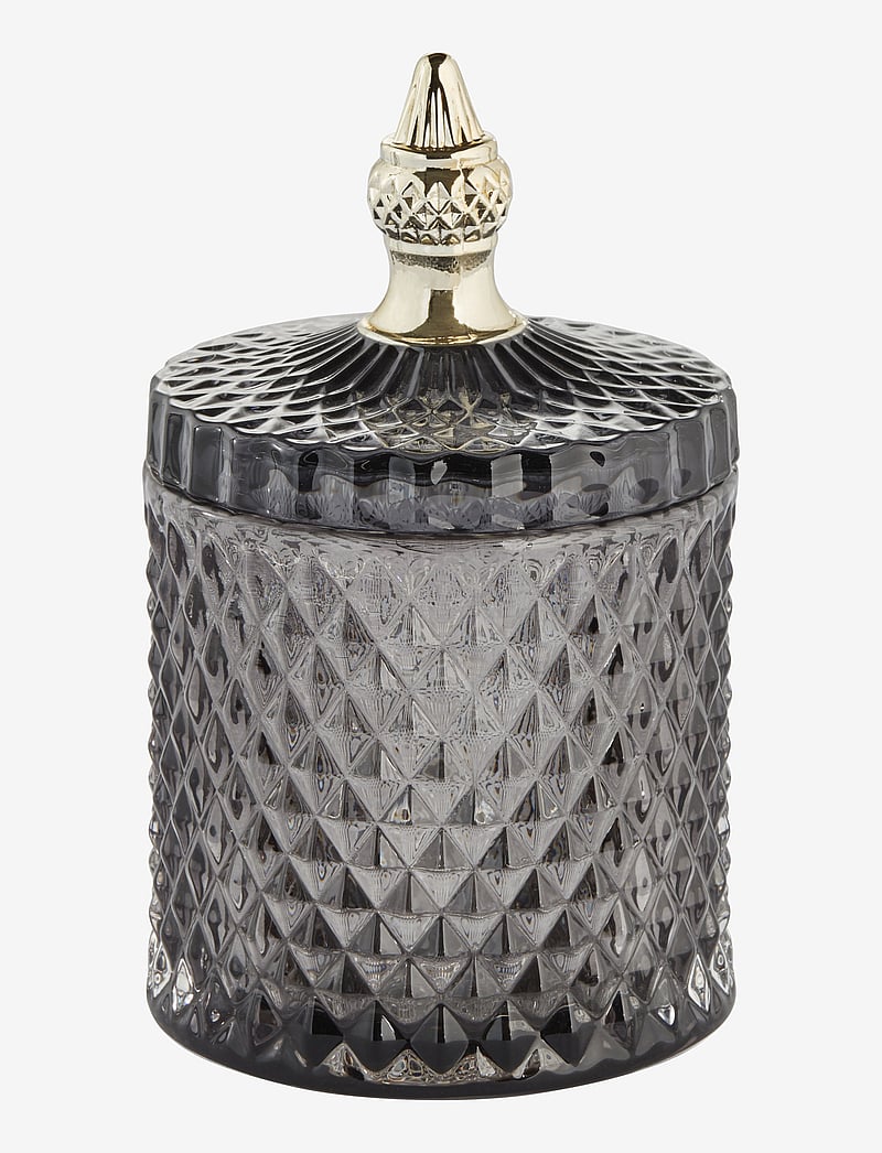 Lene Bjerre - Miya jar - aufbewahrungsboxen - d. grey/l. gold - 0