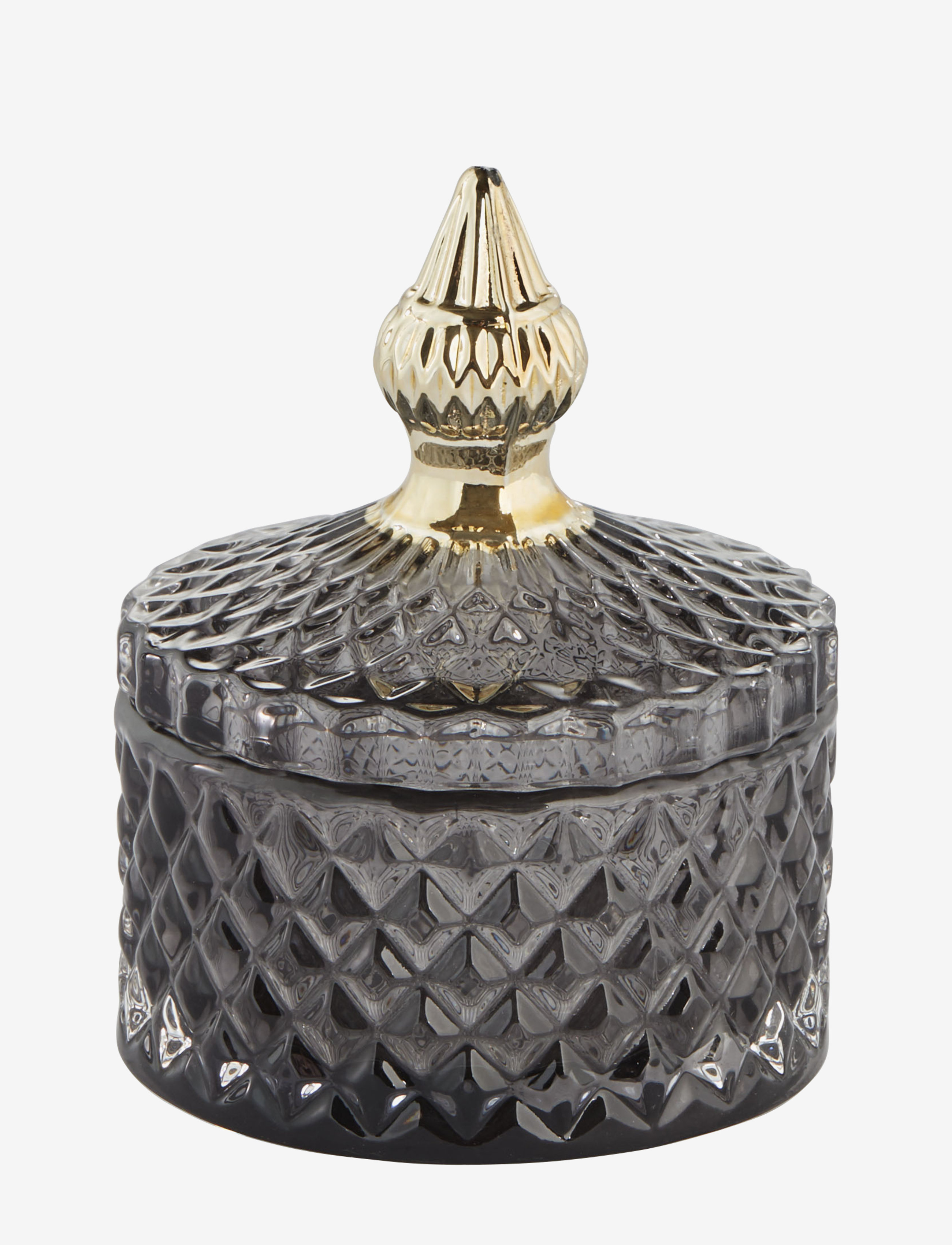 Lene Bjerre Miya Krukke, 8.5X8.5X10.5 cm, Storage, Grau - Mini Boxes, Homeware