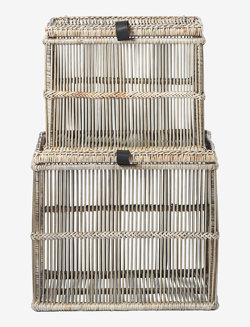 Lene Bjerre - Norah basket set - aufbewahrungskörbe - nature - 1