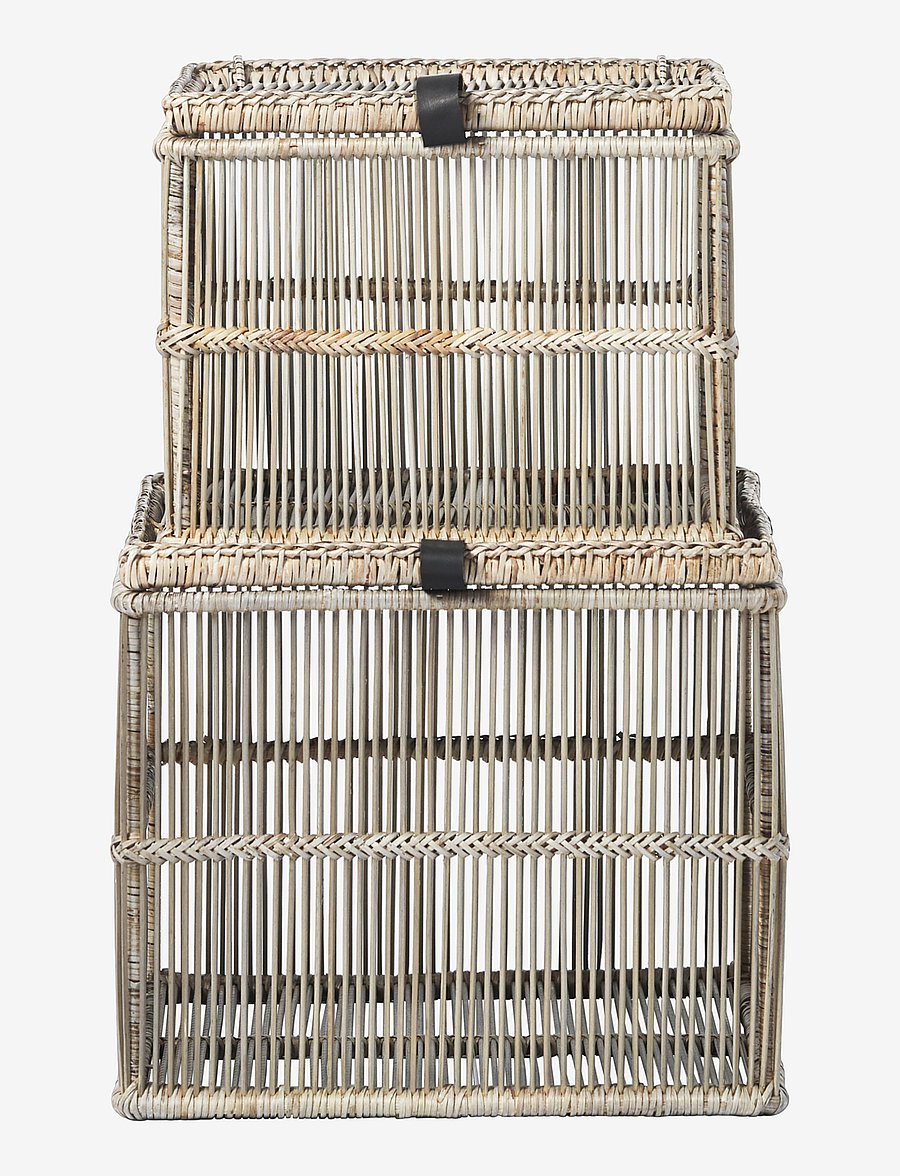 Lene Bjerre - Norah basket set - aufbewahrungskörbe - nature - 1