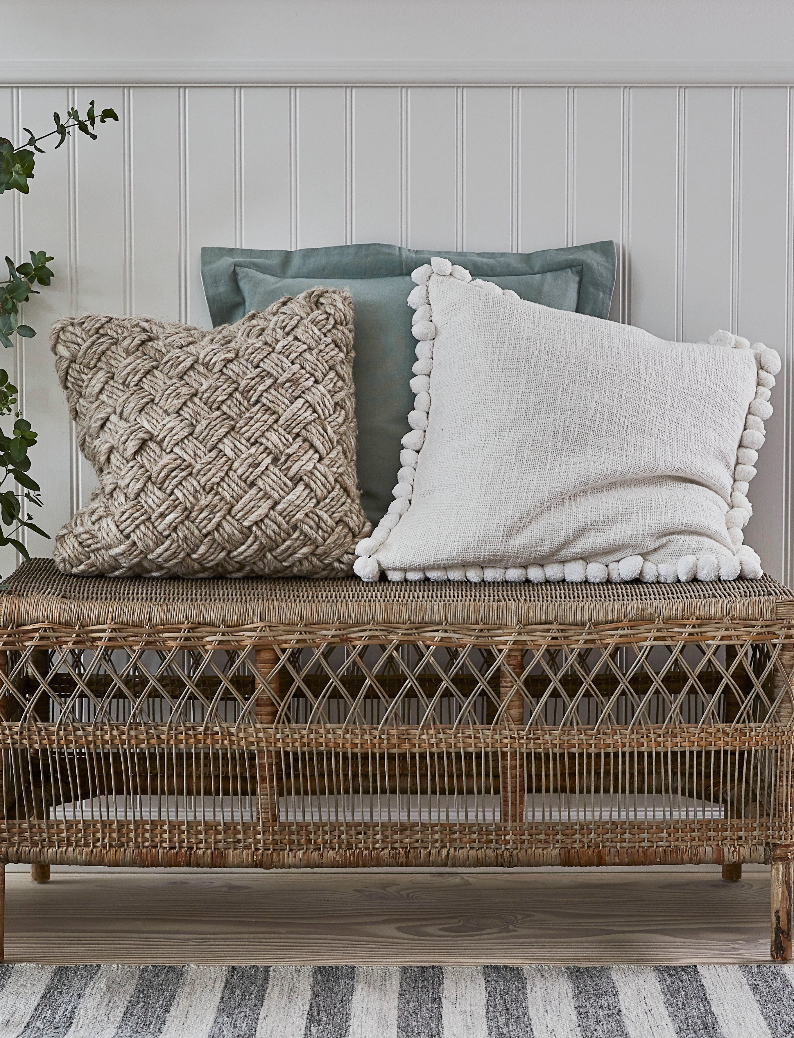Lene Bjerre Norah Basket Set, One Size, Storage, Mehrfarbig/gemustert - Storage Baskets, Homeware
