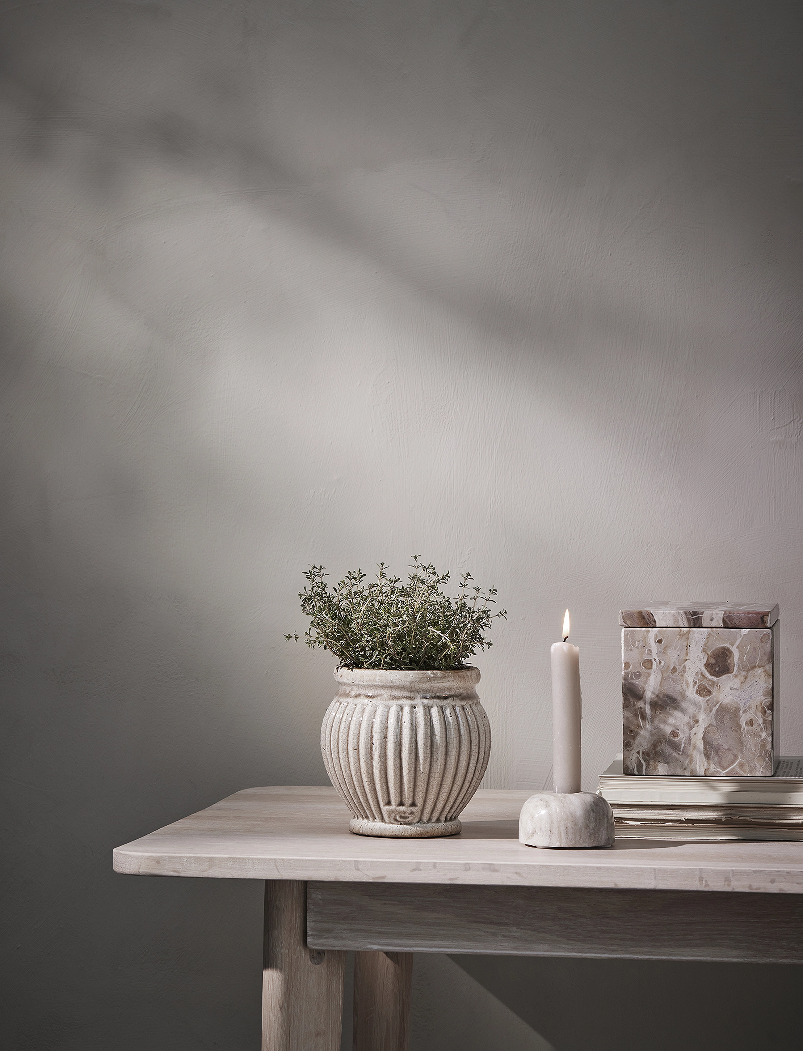 Lene Bjerre - Catinia flower pot - silver grey - 2