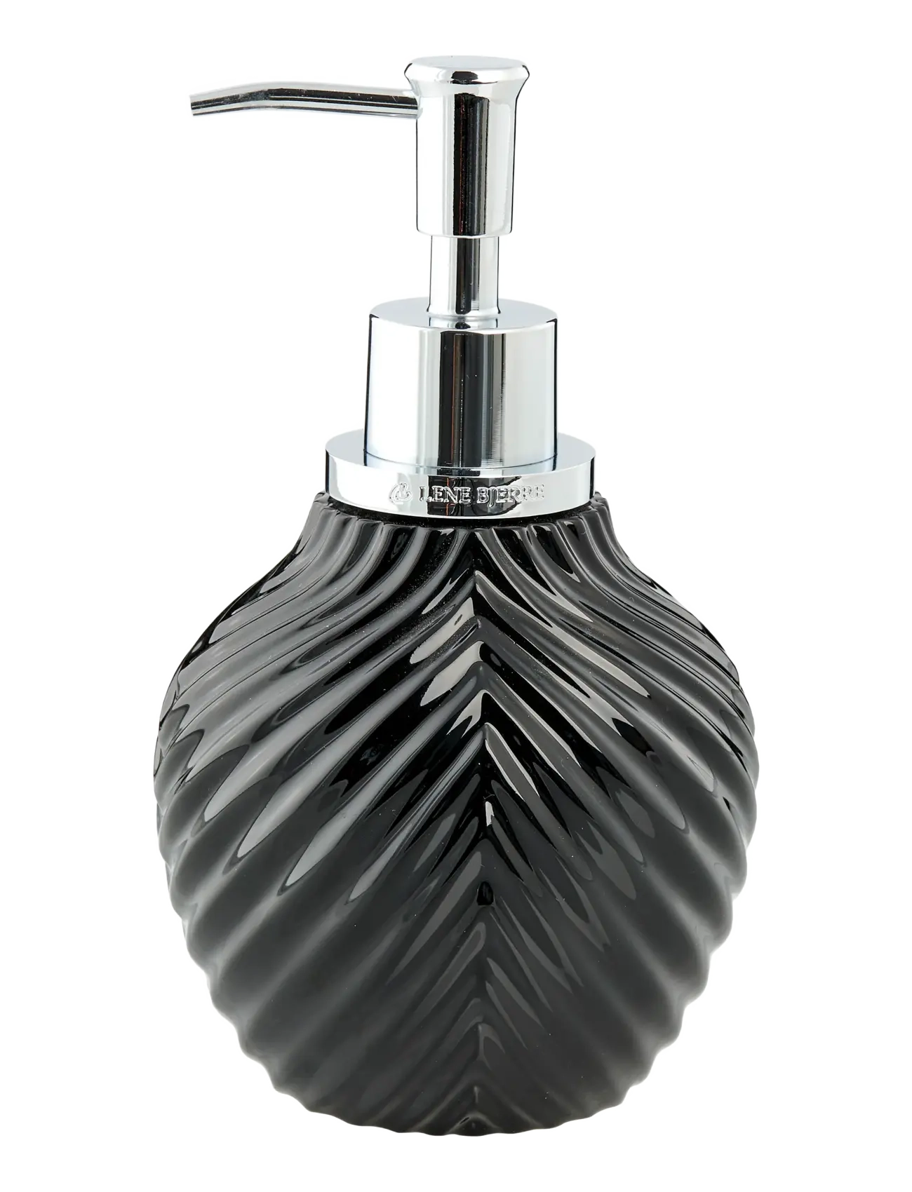 Lene Bjerre Milda Dispenser, 10X10X17.5, Bathroom Interior, Schwarz - Soap Pumps & Cups, Homeware