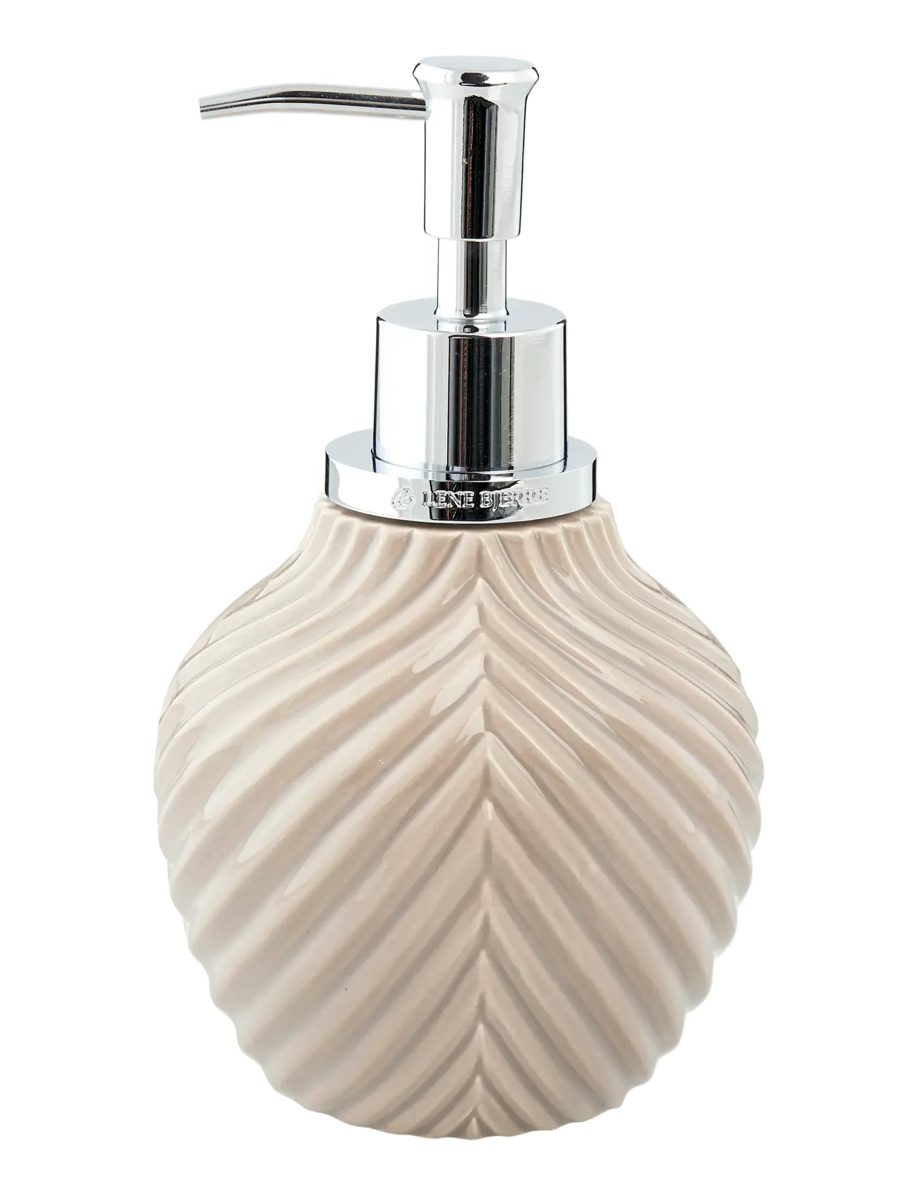 Lene Bjerre Milda Dispenser, 10X10X17.5, Bathroom Interior, Beige - Soap Pumps & Cups, Homeware
