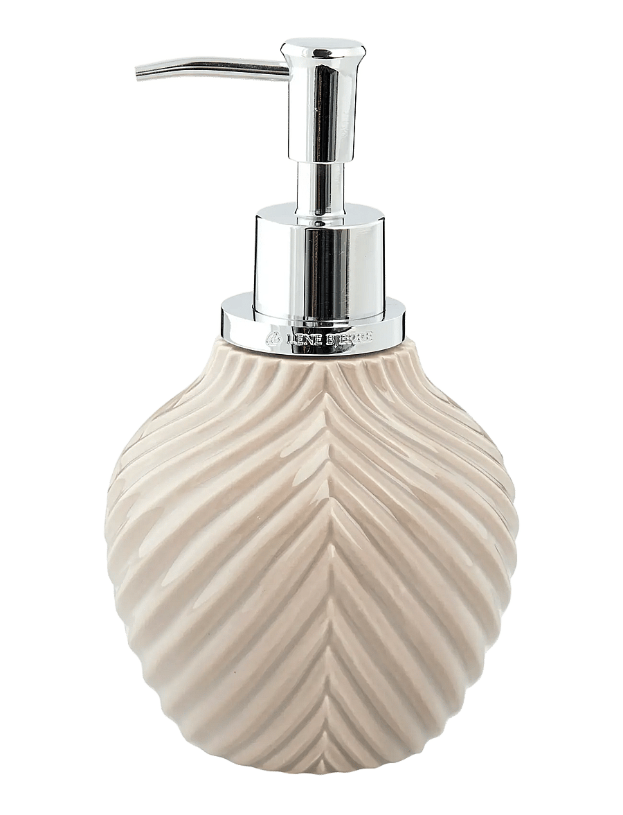 Lene Bjerre - Milda dispenser - seifenspender & seifenschalen - driftw./silver - 0