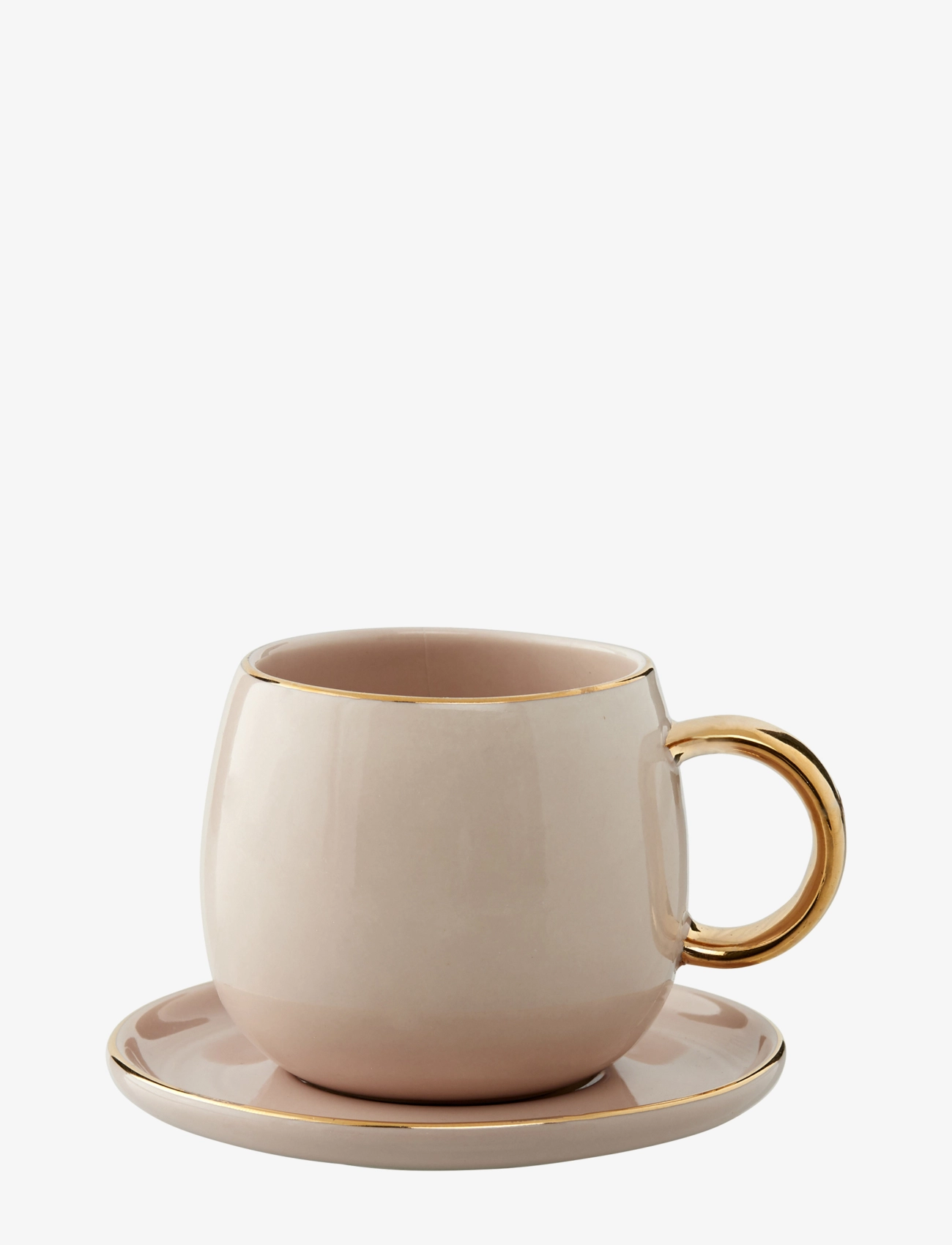 Lene Bjerre Clara Espresso Cup, Coffee Kop, Guld, Str: 10X10X7