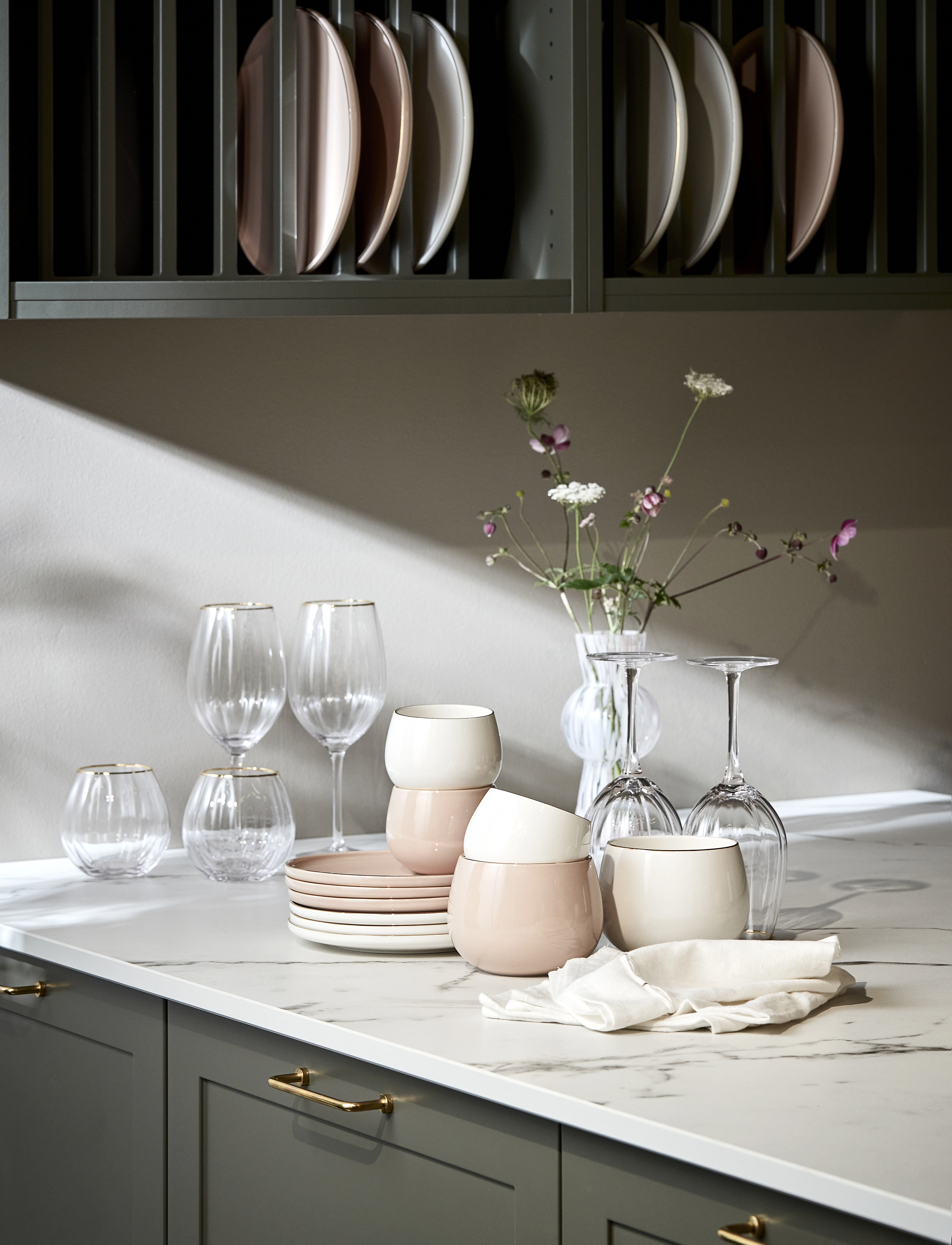 Lene Bjerre - Clara espresso cup - rose/l. gold - 3