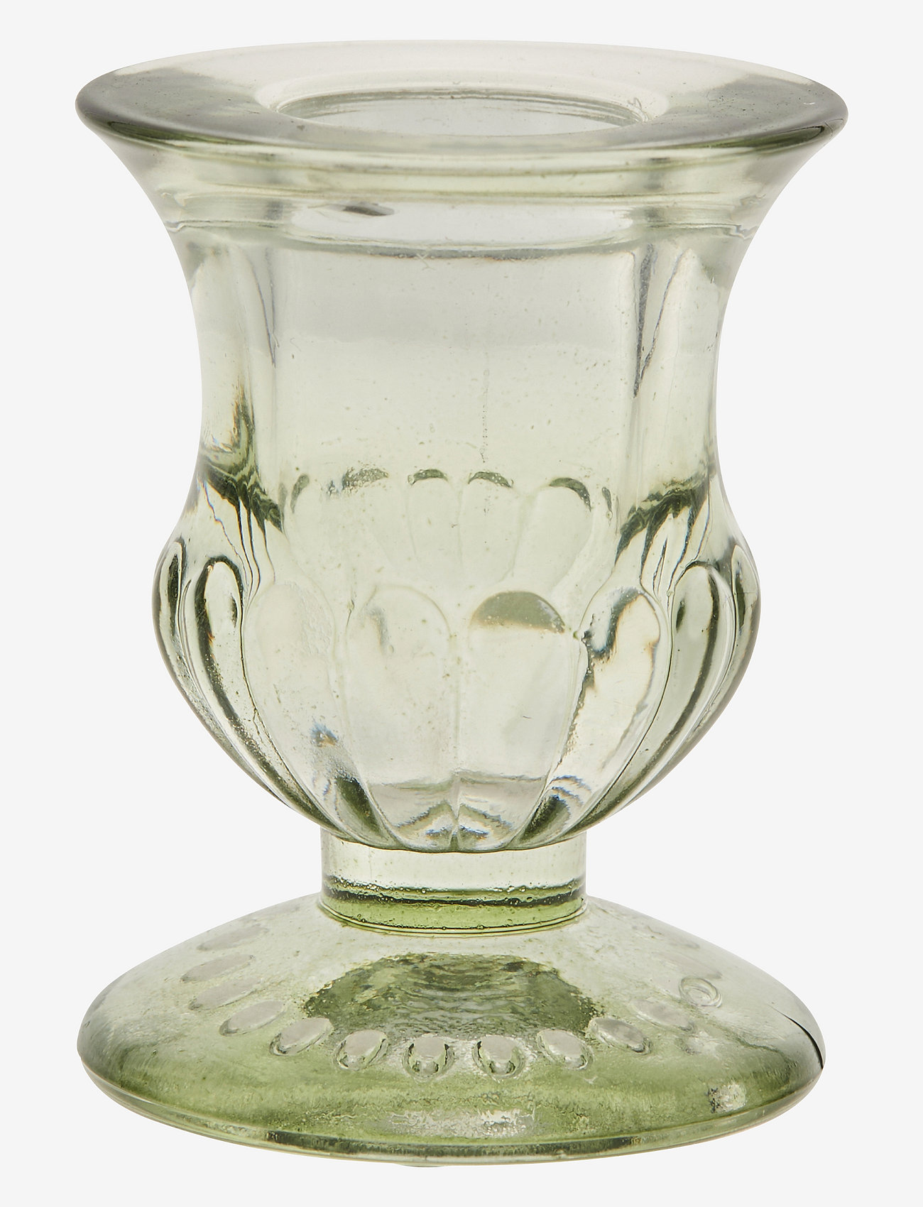 Lene Bjerre - Esmia glass candlestick - green - 0