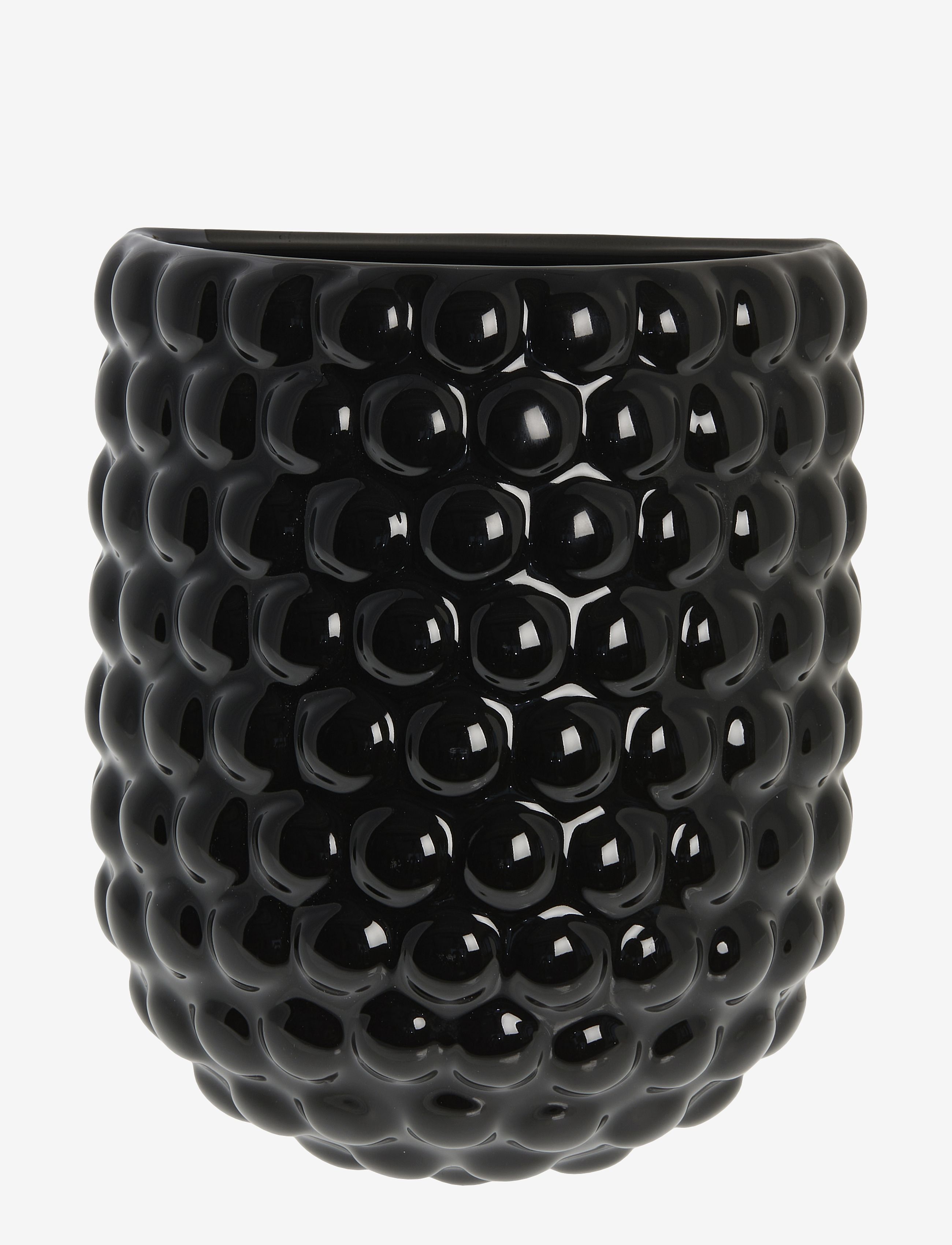 Lene Bjerre Dotsie Flower Pot, 15X7X20 cm, Decoration, Schwarz - Pots, Homeware