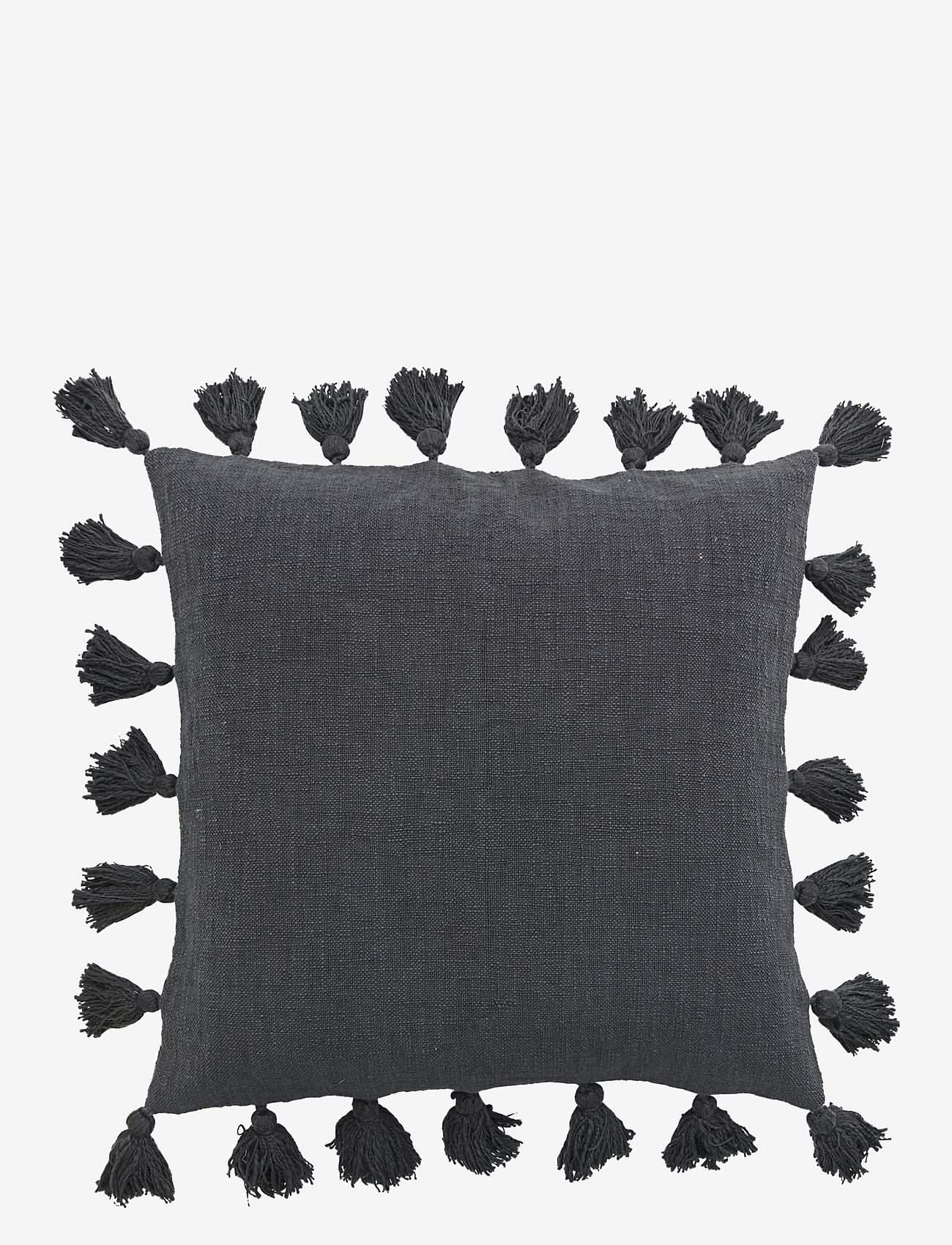 Lene Bjerre - Feminia cushion - cushions - d. grey - 0