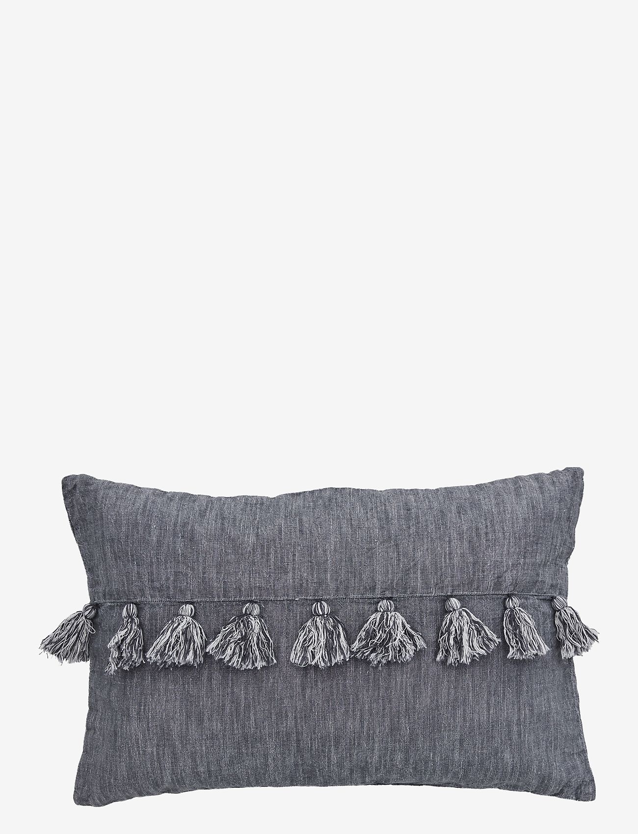 Lene Bjerre - Felinia cushion - dekoratīvi spilveni - d. grey - 0