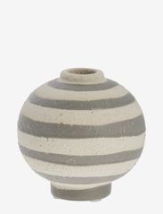 Lene Bjerre - Aniella decoration vase - små vaser - grey - 0