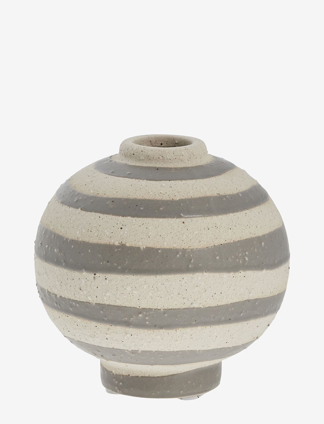 Lene Bjerre - Aniella decoration vase - vases - grey - 0