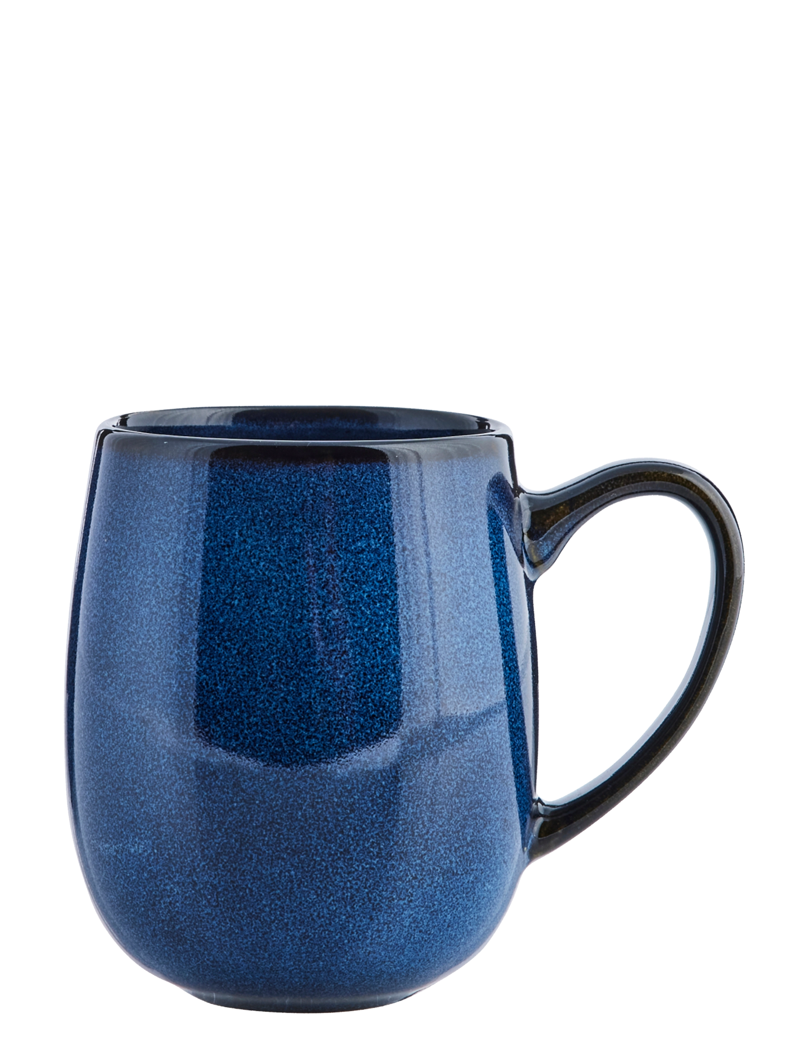 Lene Bjerre Amera Mug 10X7.5X9.5 Cm. Blue, Kop & Mugs, Navy, Str: 10X9.5X7.5CM