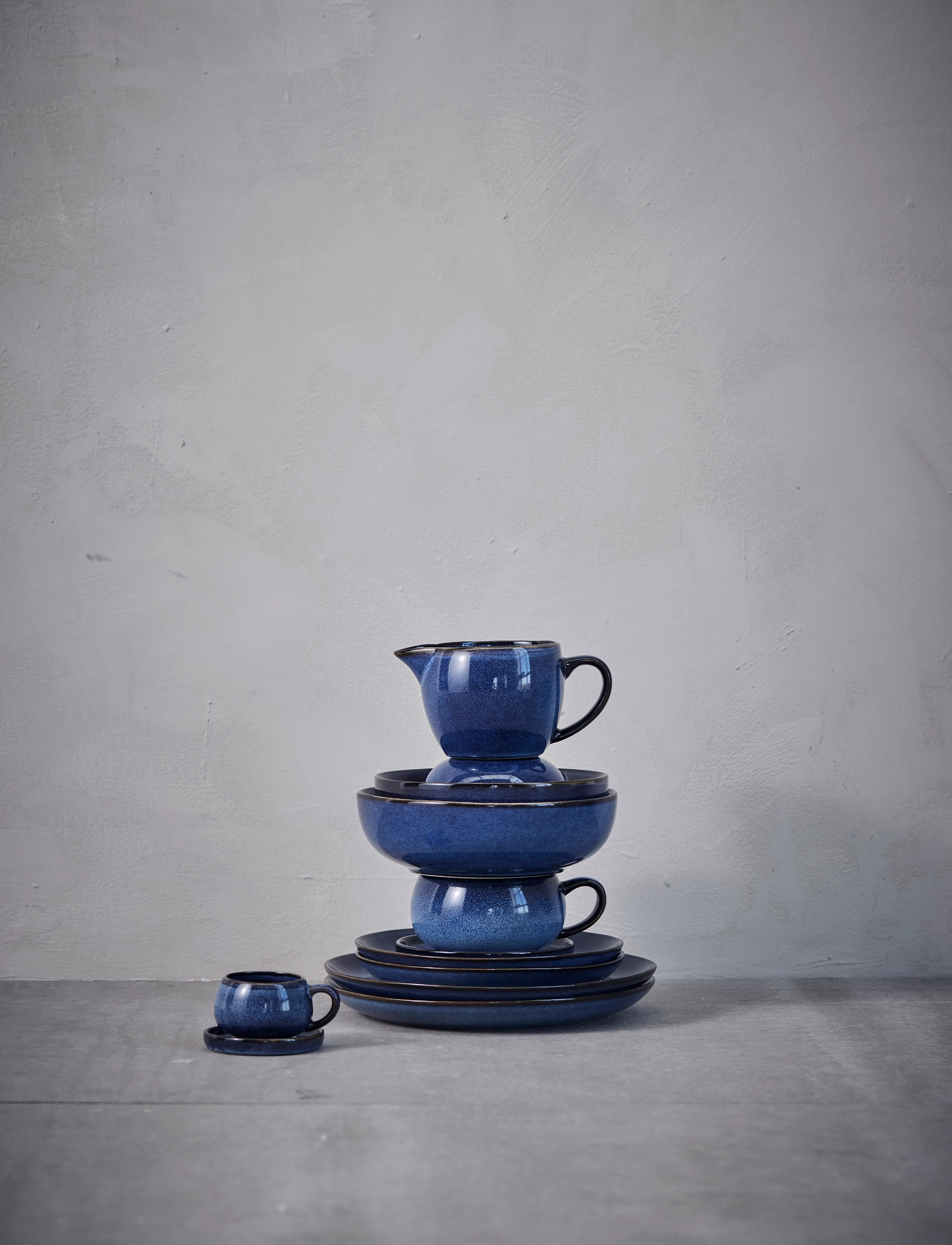 Lene Bjerre - Amera bowl 8x8x5 cm. Blue - serveerimisnõud - blue - 5