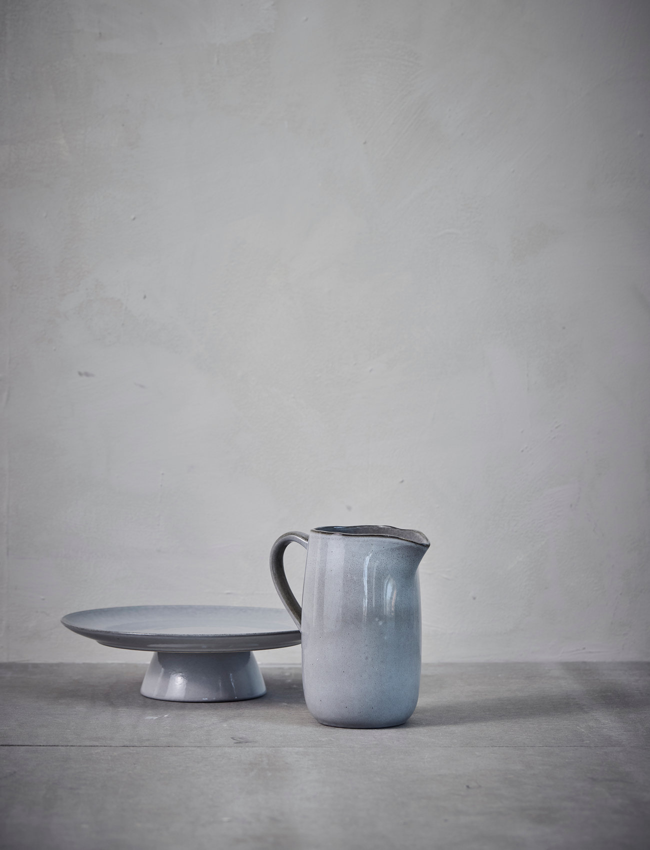 Lene Bjerre - Amera cake stand - kakefat - grey - 1