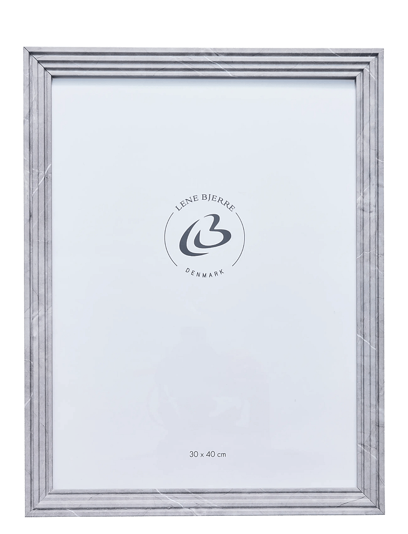 Lene Bjerre - Austille photo frame - bilderrahmen - grey - 0