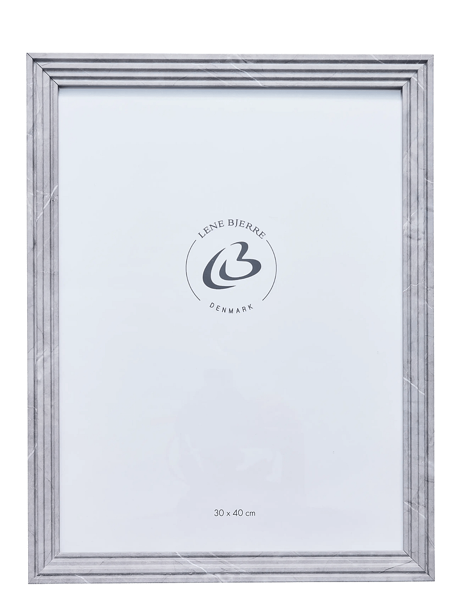 Lene Bjerre - Austille photo frame - bilderrahmen - grey - 0