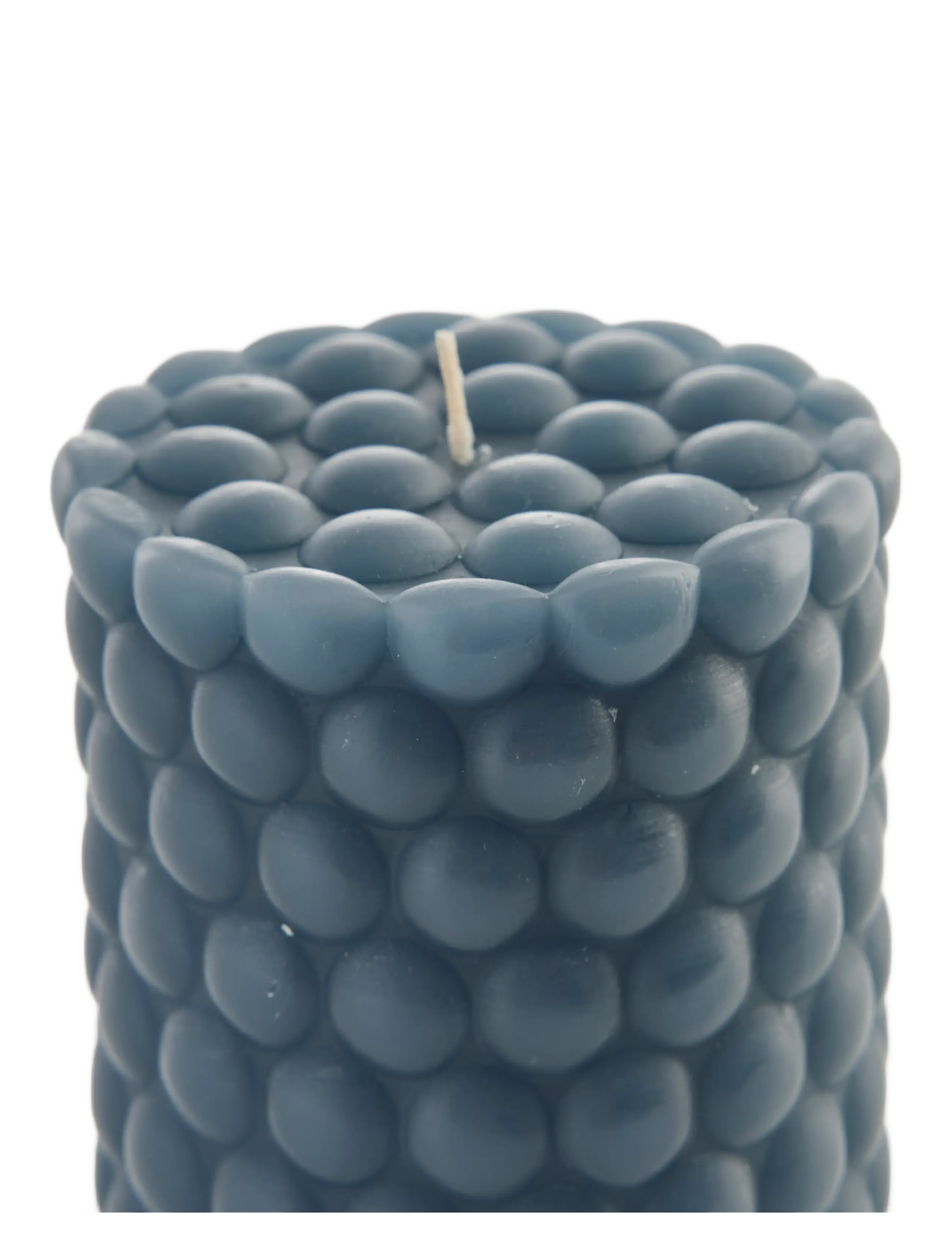Lene Bjerre - Dotsie pillar candle - kronljus - blue - 1