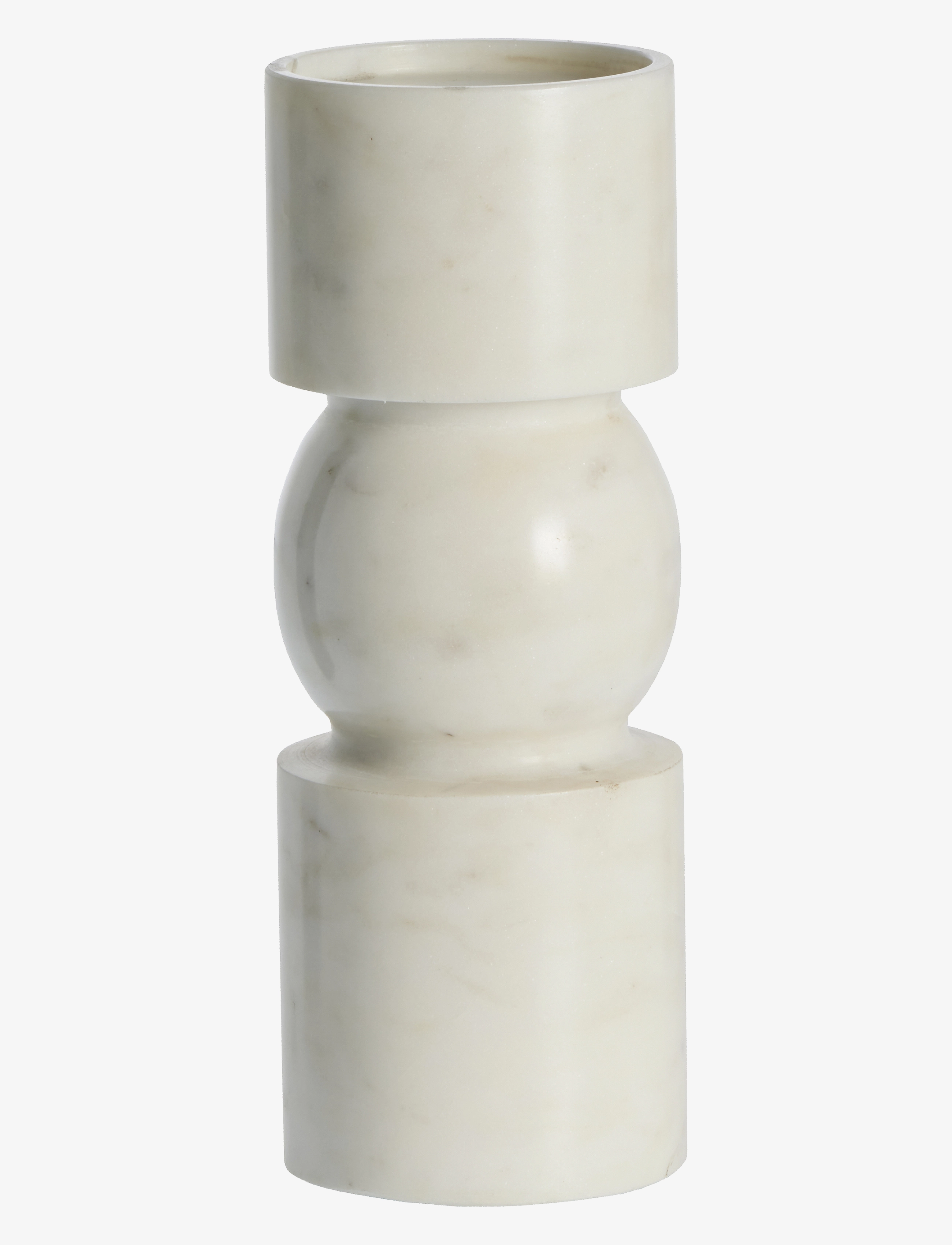 Lene Bjerre Ellia Candlestick, Lysestage, Hvid, Str: H:23CM x 9