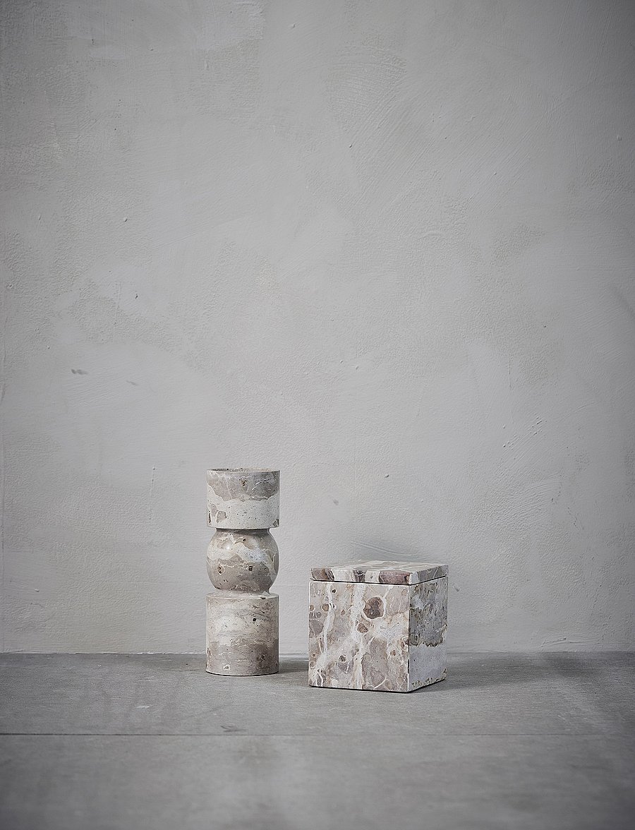 Lene Bjerre - Ellia candlestick - osta hinna alusel - linen - 3